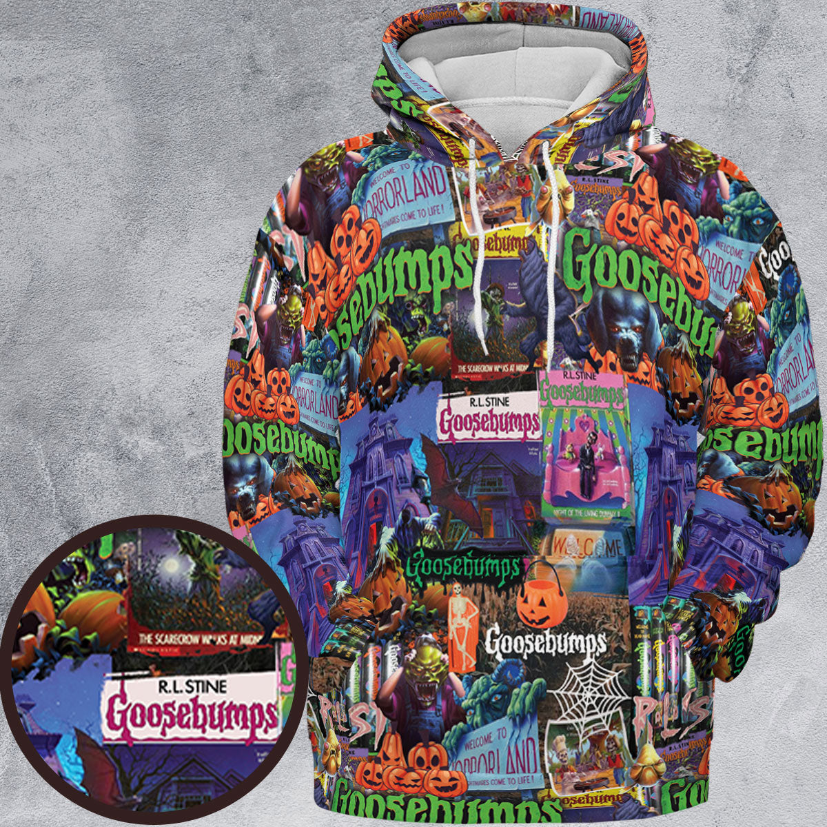 Full Print Hoodie - QSF65WU2