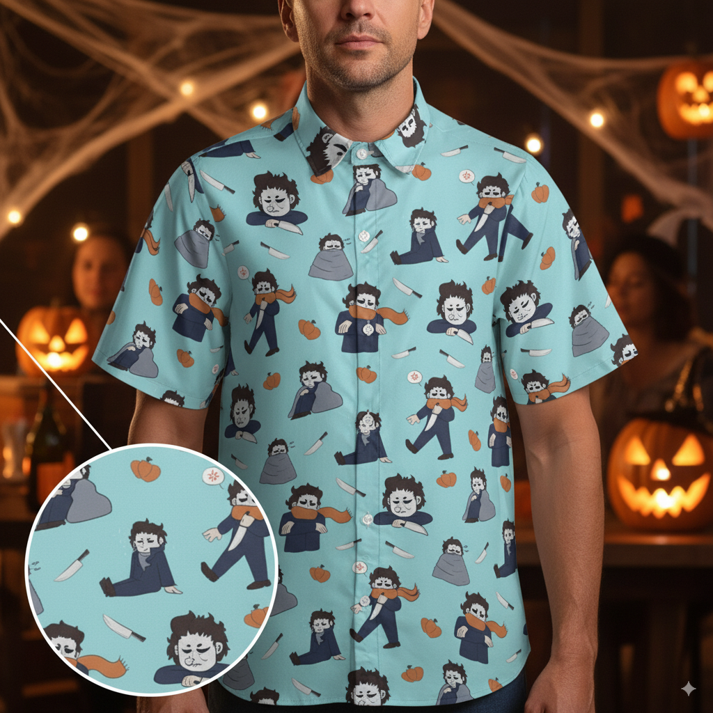 Short Sleeve Button Shirt - 16TE2B3N