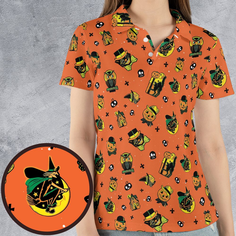 AOP Men/Women Polo Shirt - HN4148K8 -  - 4