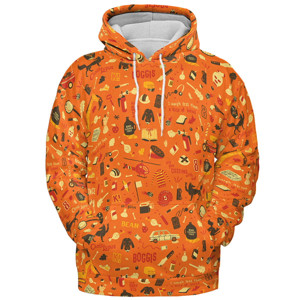 Full Print Hoodie - MFTF8NZT