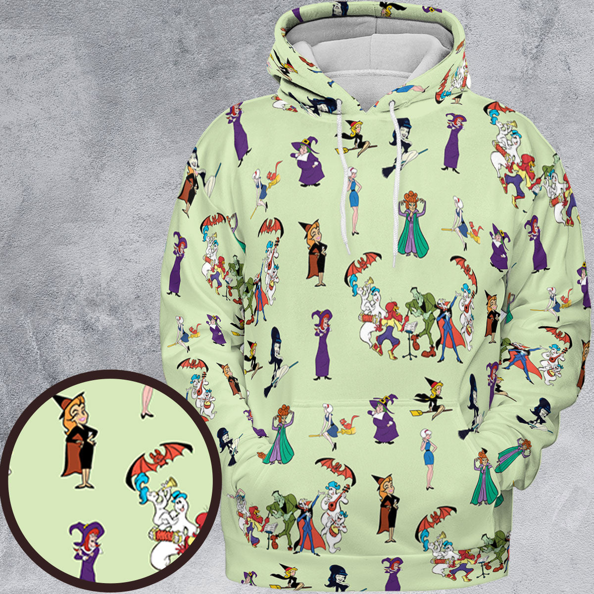 Full Print Hoodie - ZTZZGKZJ