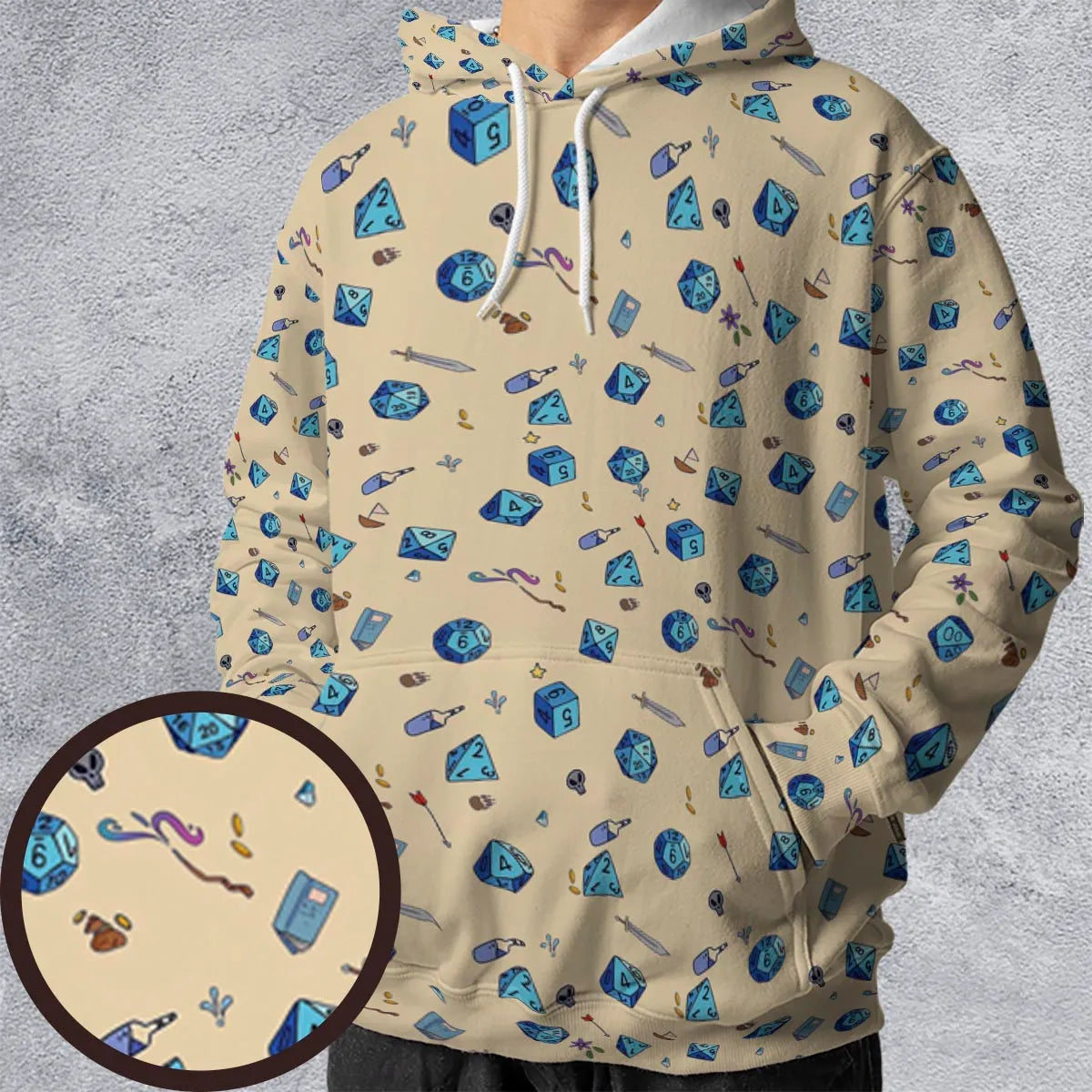 Full Print Hoodie - 9GR5V8LF