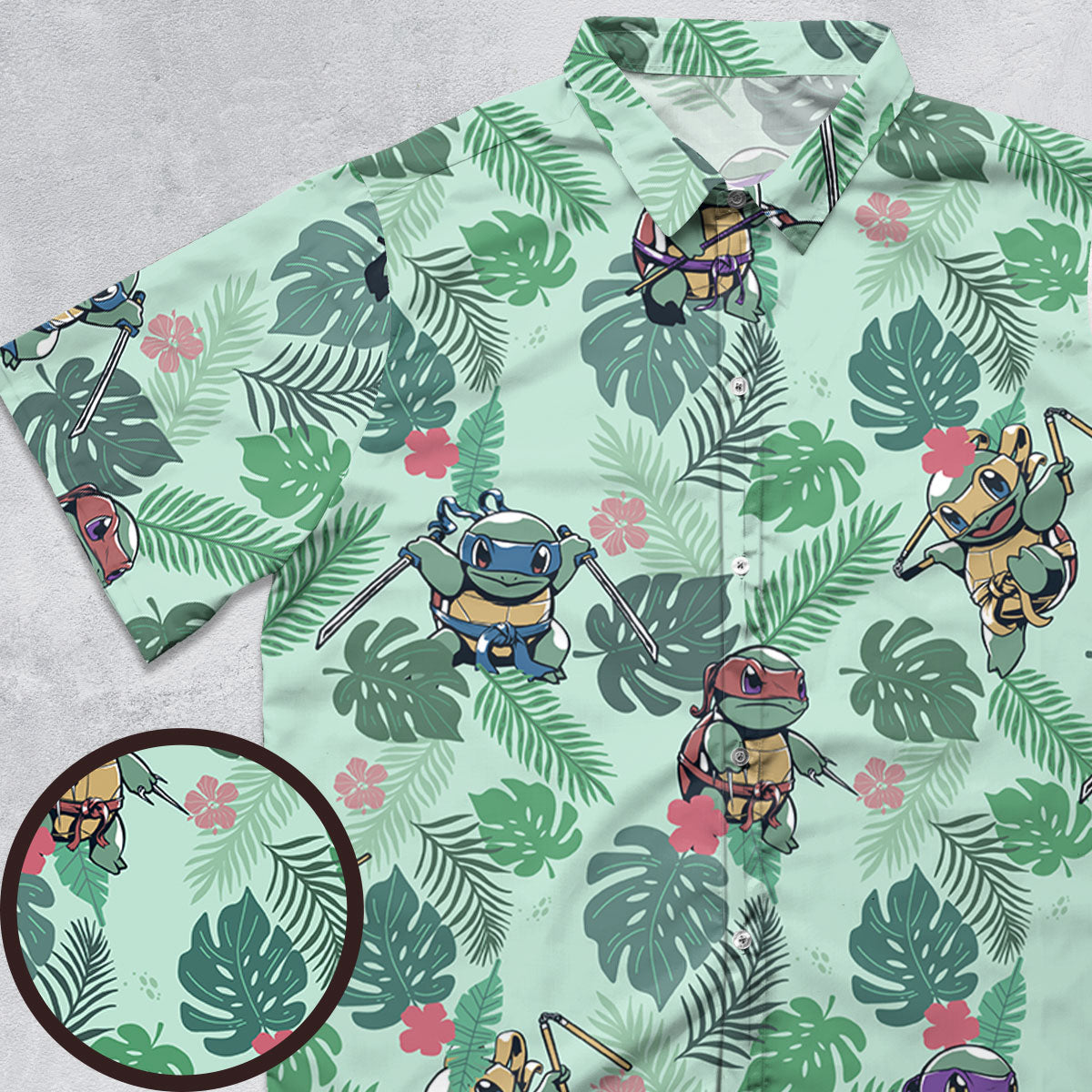 Short Sleeve Button Shirt - X2XUASZ1