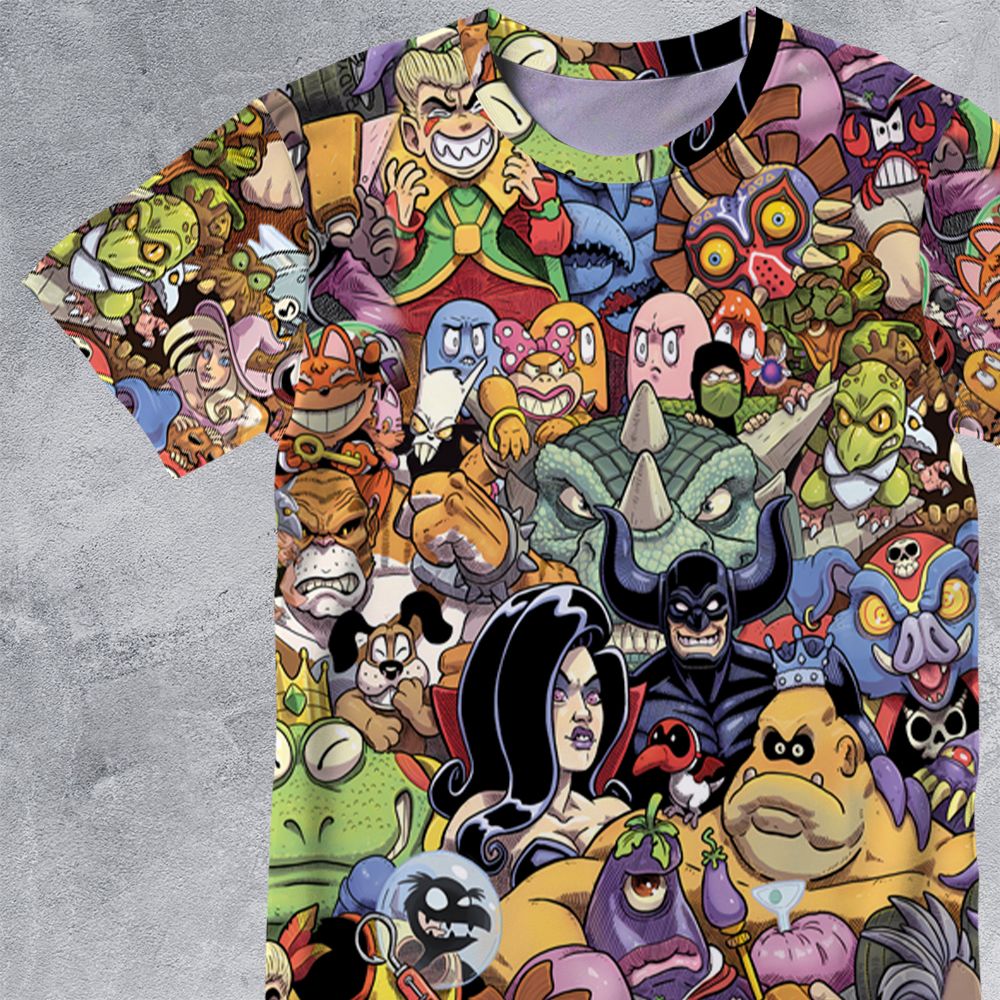 All-Over Print Unisex T-Shirt - 5YSN2T8T -  - 2
