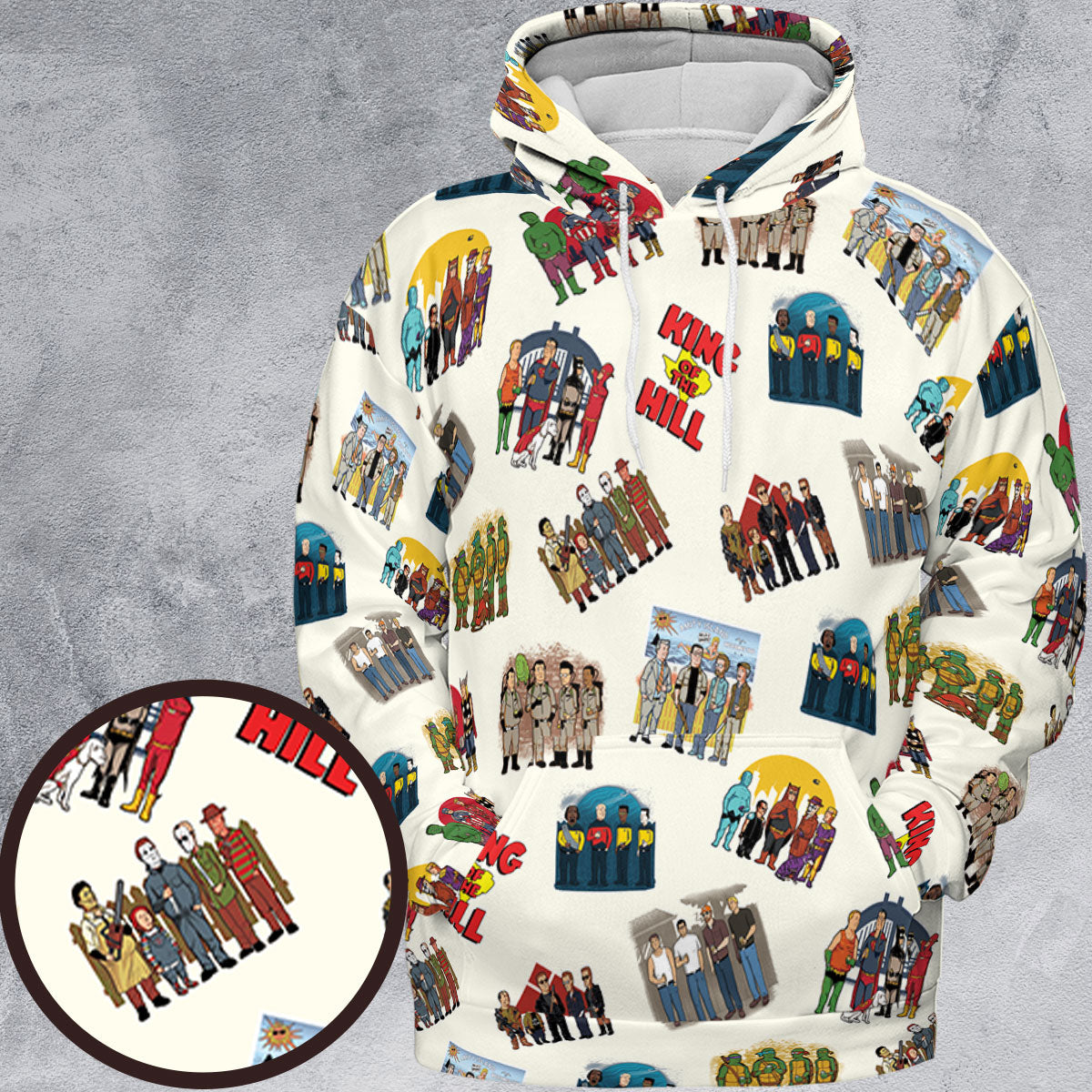 Full Print Hoodie - G9FSUEQQ