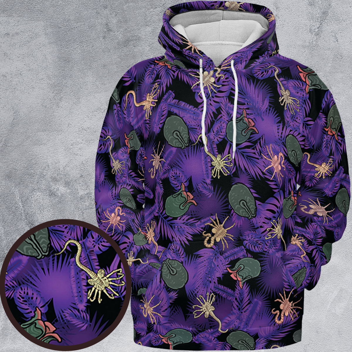 Full Print Hoodie - D239F71A