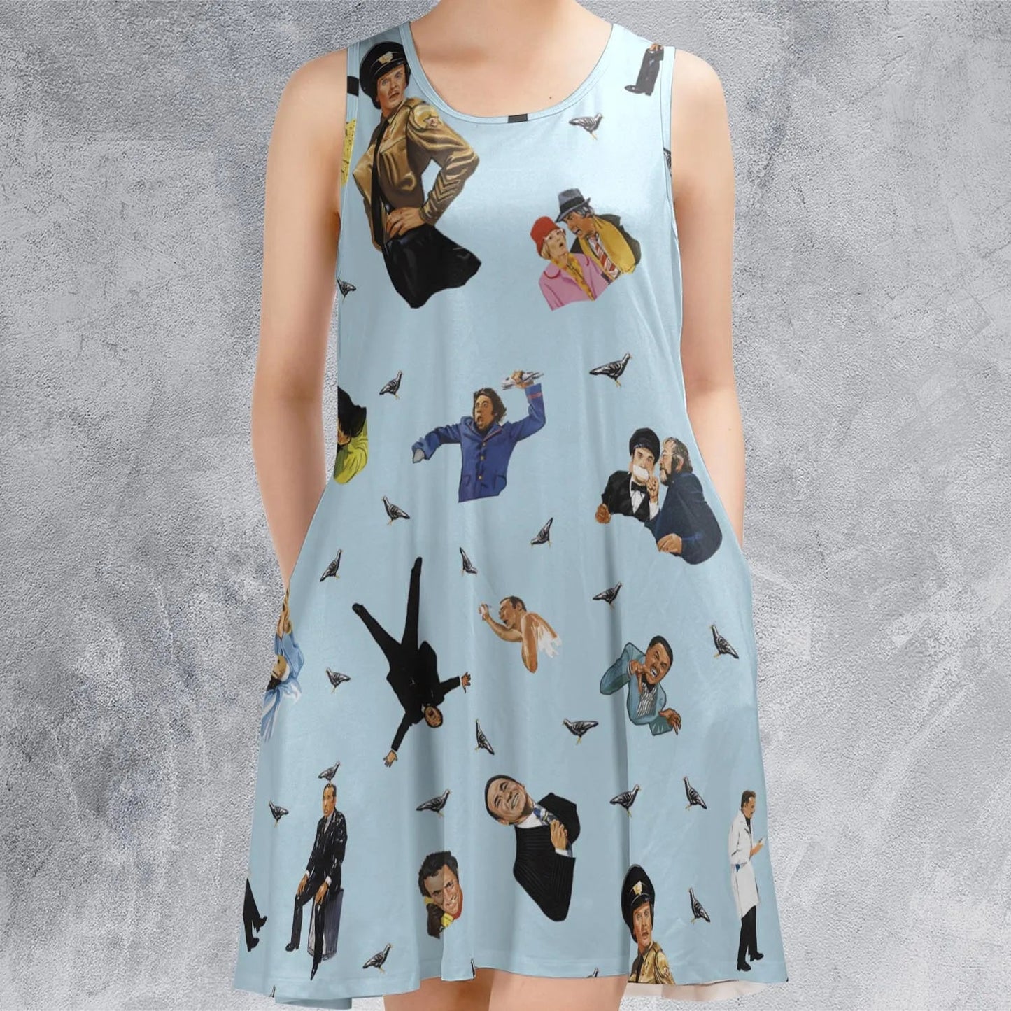 Casual Sleeveless Dress - AUD1GZM4