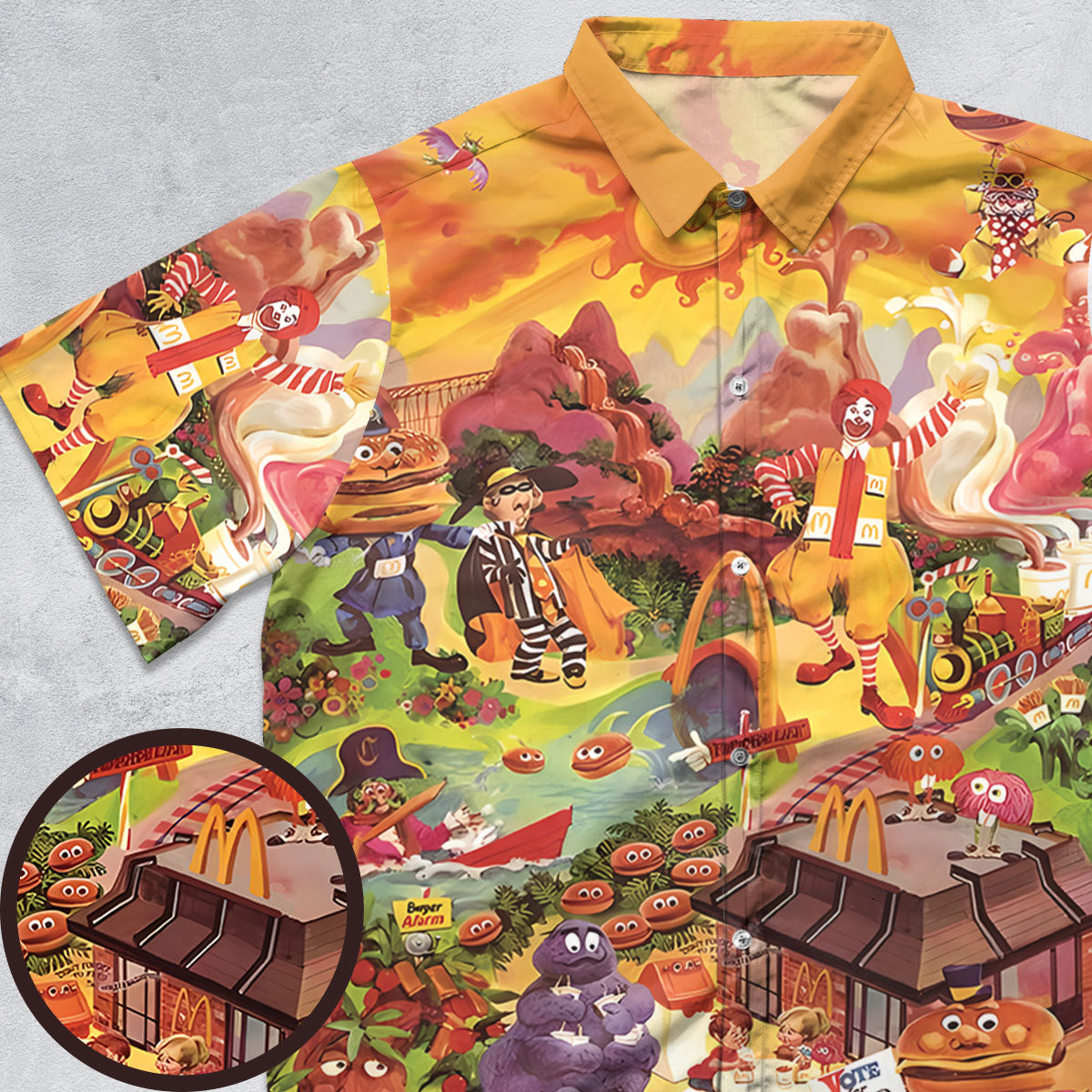 Short Sleeve Button Shirt - 7R476HD7