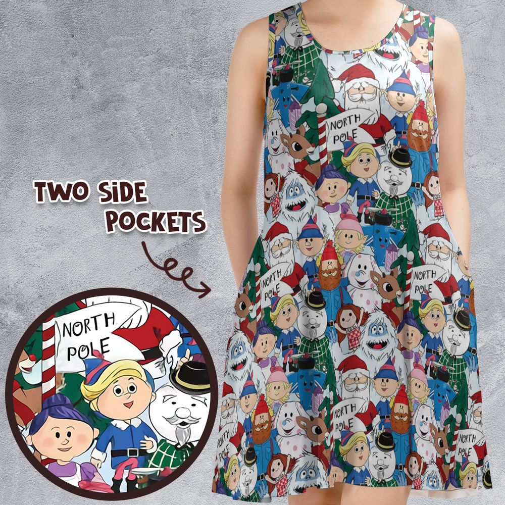 Sleeveless Dress - 1SN4257L -  - 1