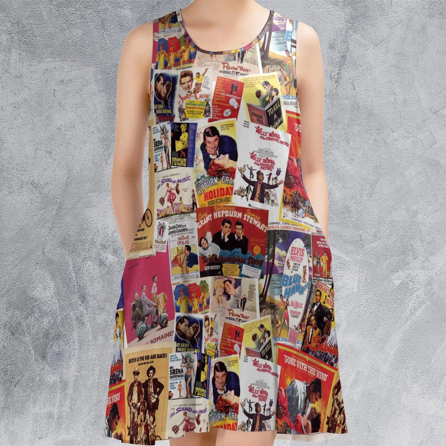 Casual Sleeveless Dress - 49PQGJ84
