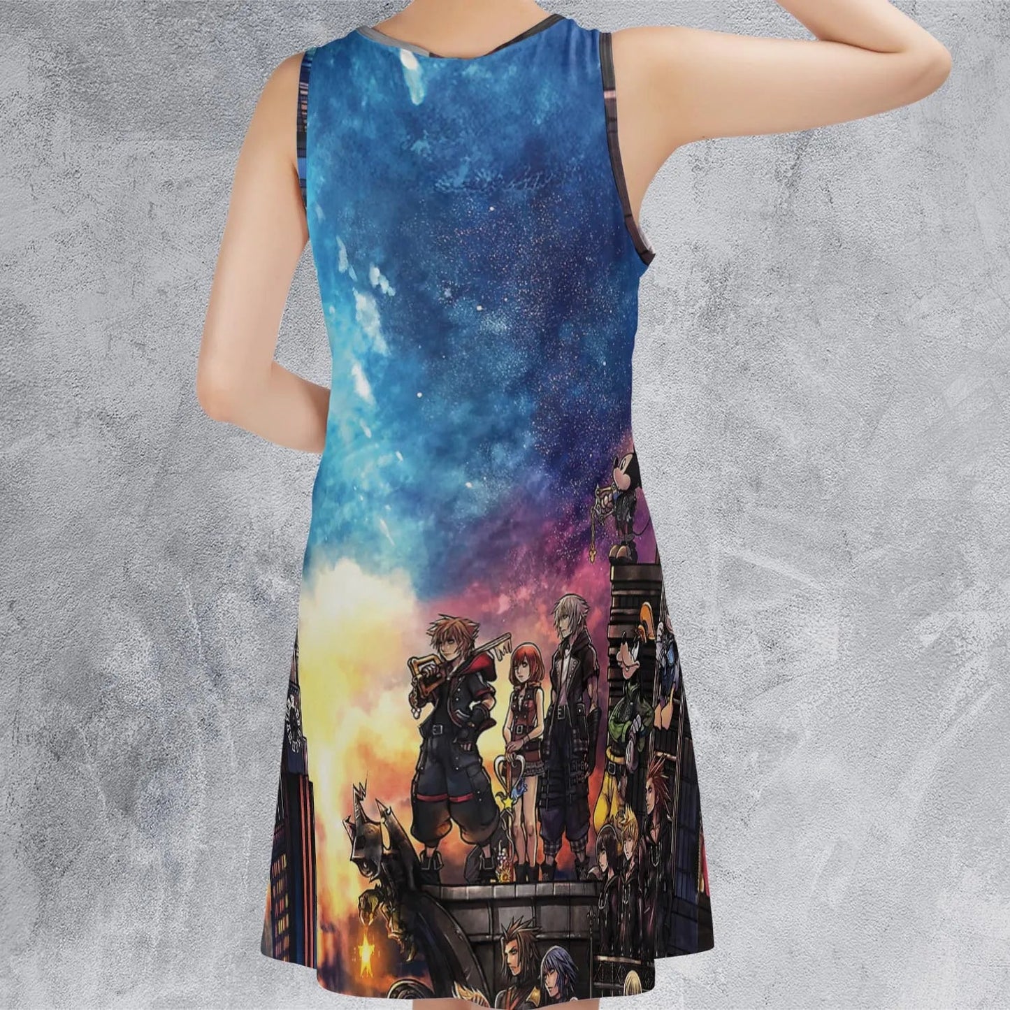 Casual Sleeveless Dress - 1MPEQPLF