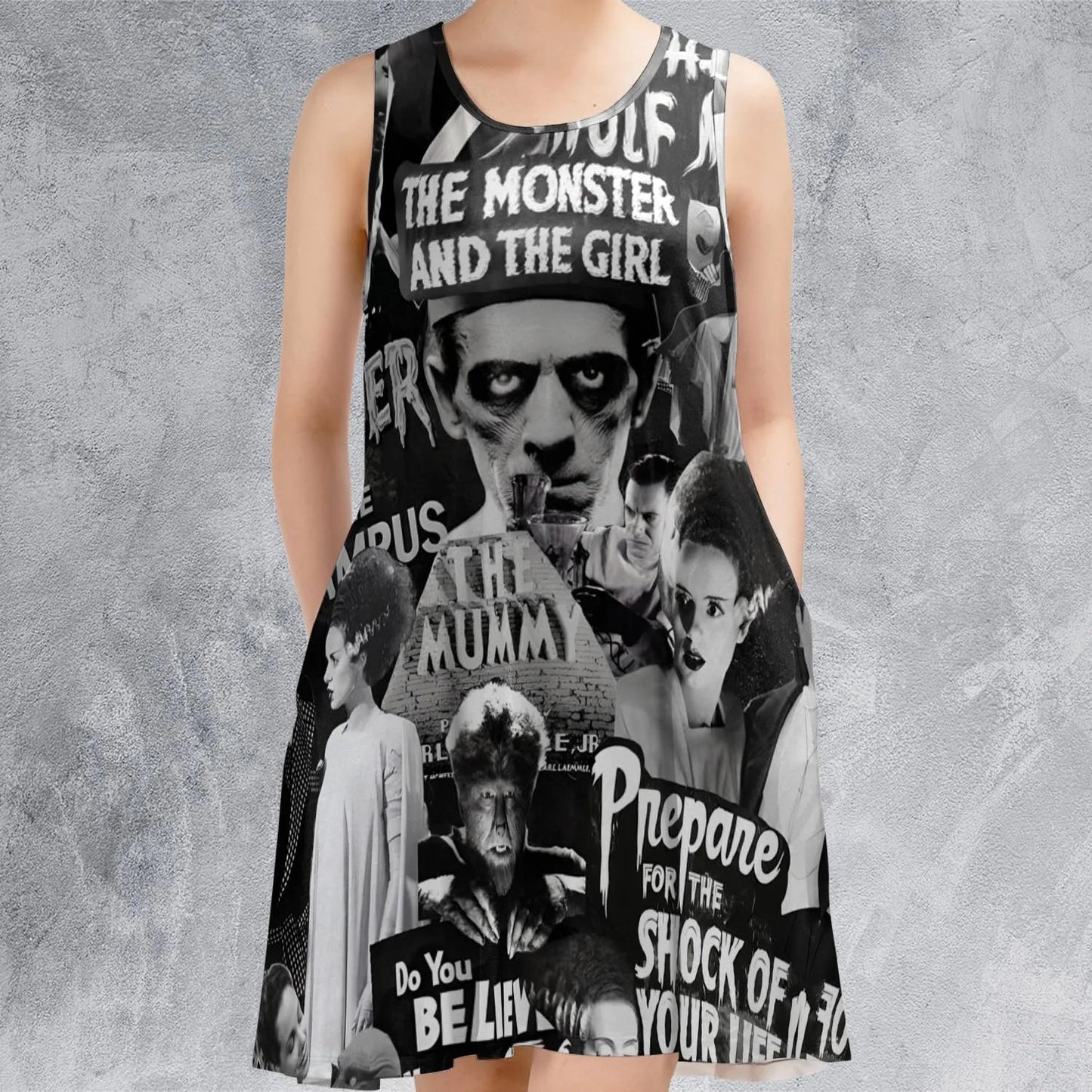 Casual Sleeveless Dress - 1QQXX12L