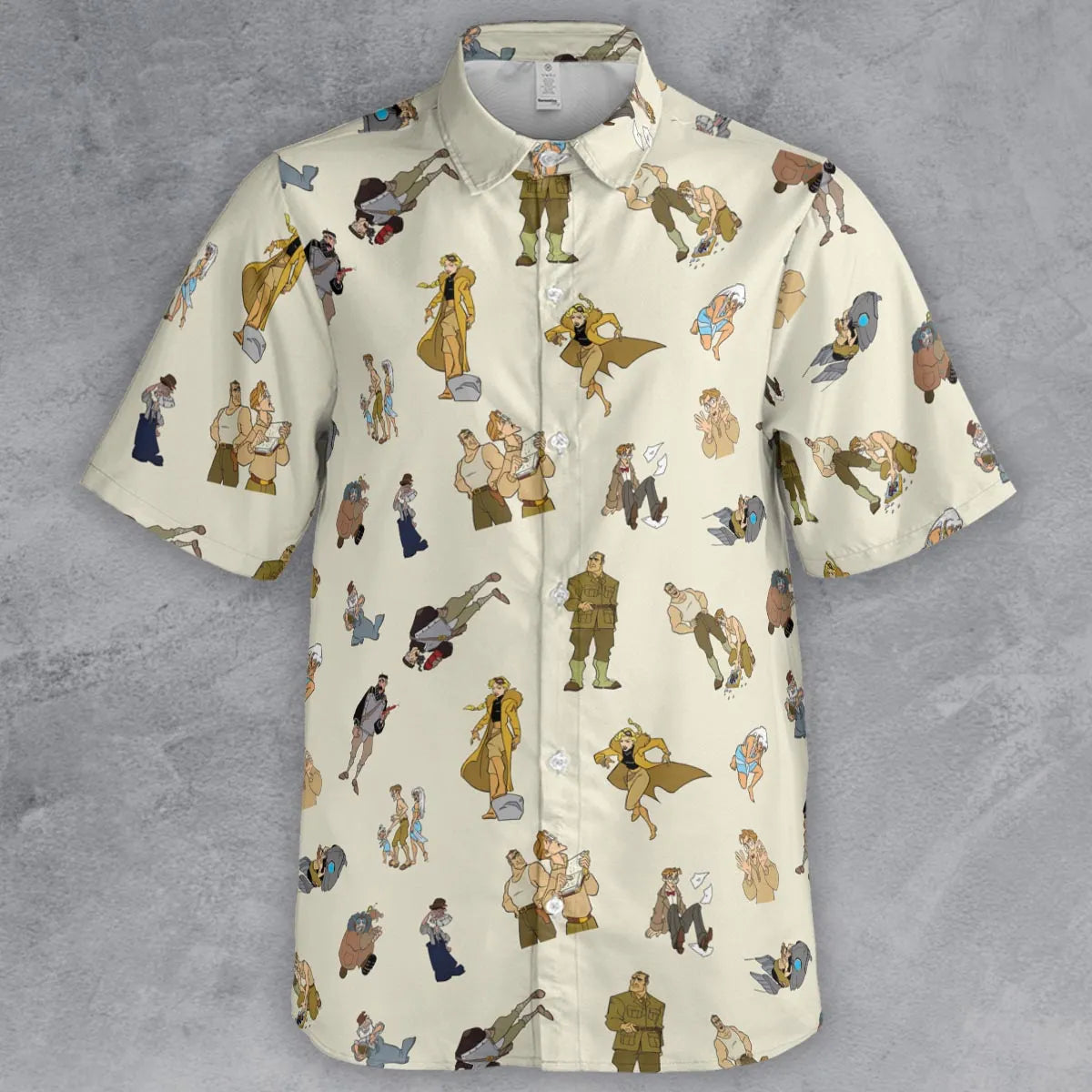 Short Sleeve Button Shirt - 7NZZB8R1