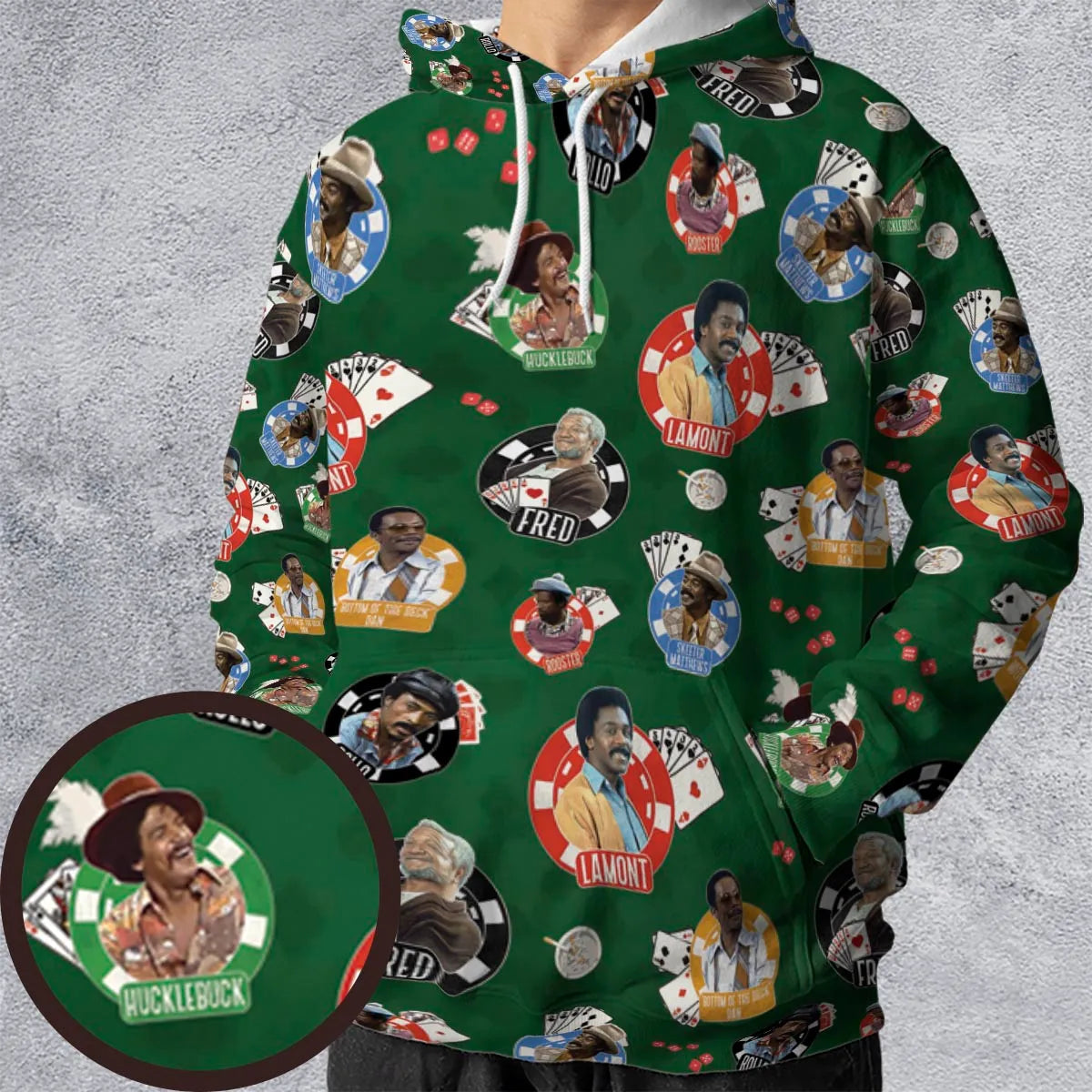 Full Print Hoodie - 8RAJ7261