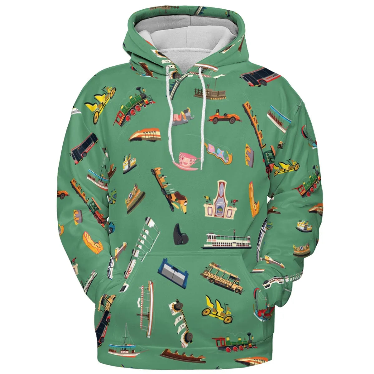 Full Print Hoodie - D7149SKY