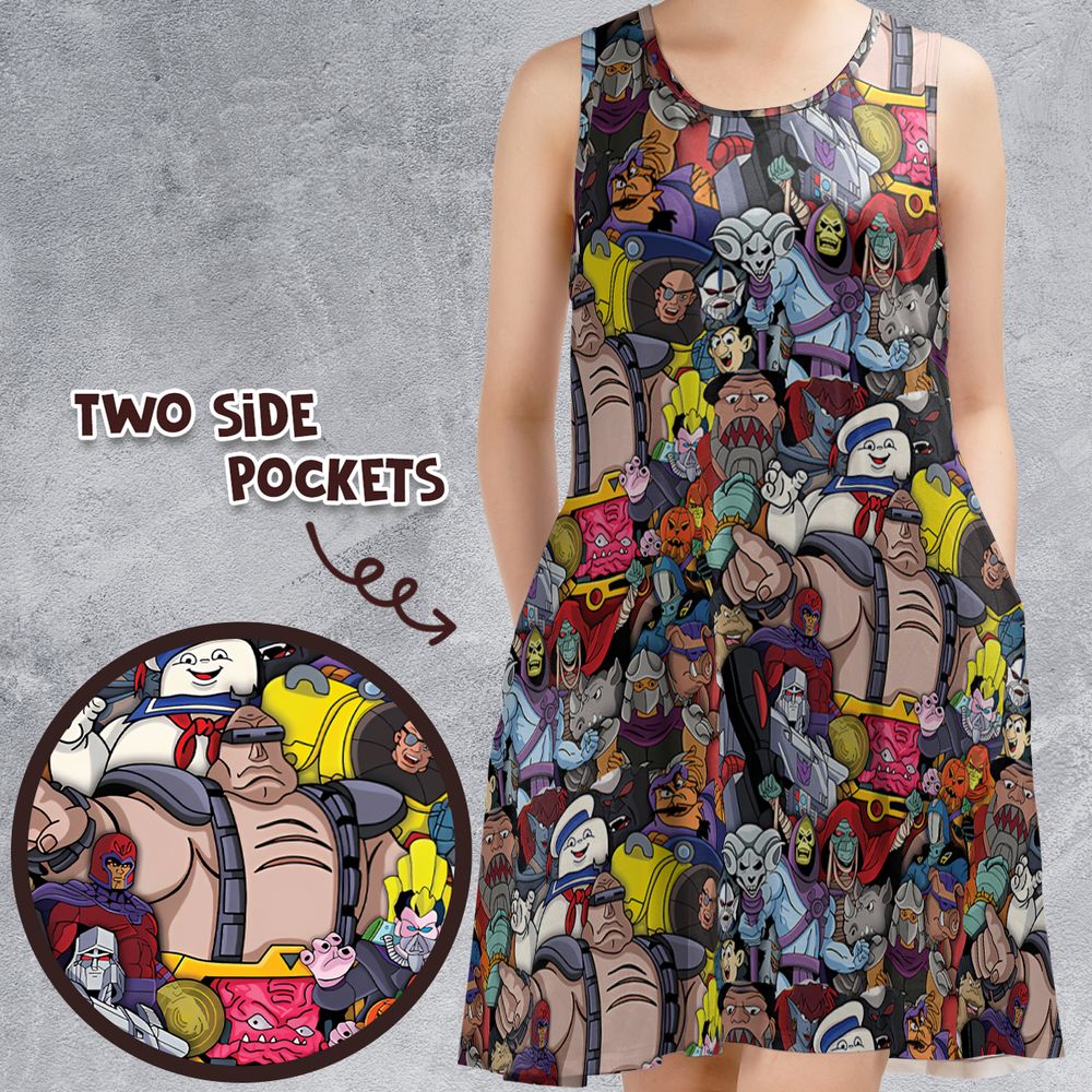 Sleeveless Dress - ZQ55UY4S -  - 1