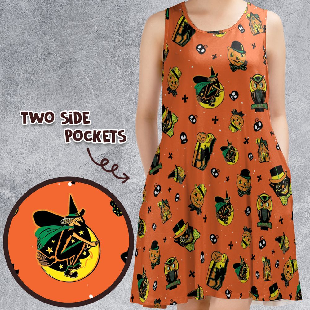 Sleeveless Dress - QPDZZ7CN -  - 1