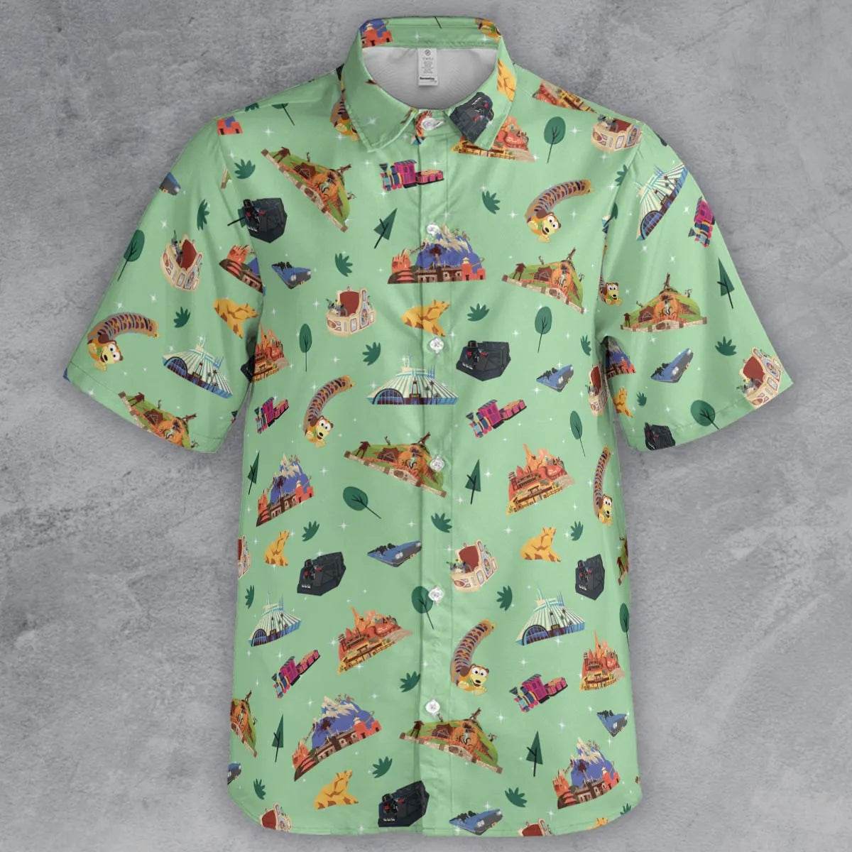 Short Sleeve Button Shirt - 3LRD5Z4D