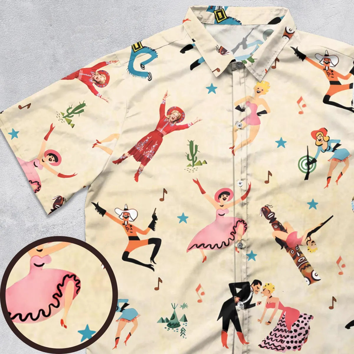 Short Sleeve Button Shirt - MXQTBNMZ