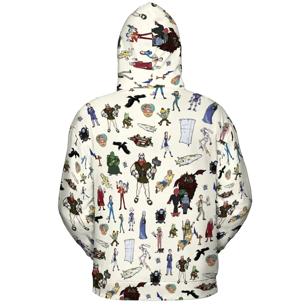 Full Print Hoodie - C2DE6Z7T