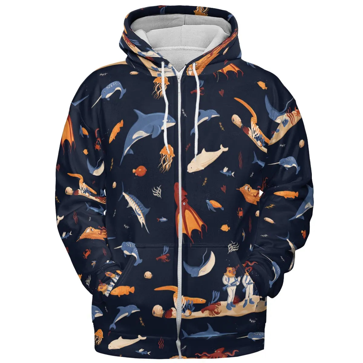 Full Print Hoodie - FRUBJRQY