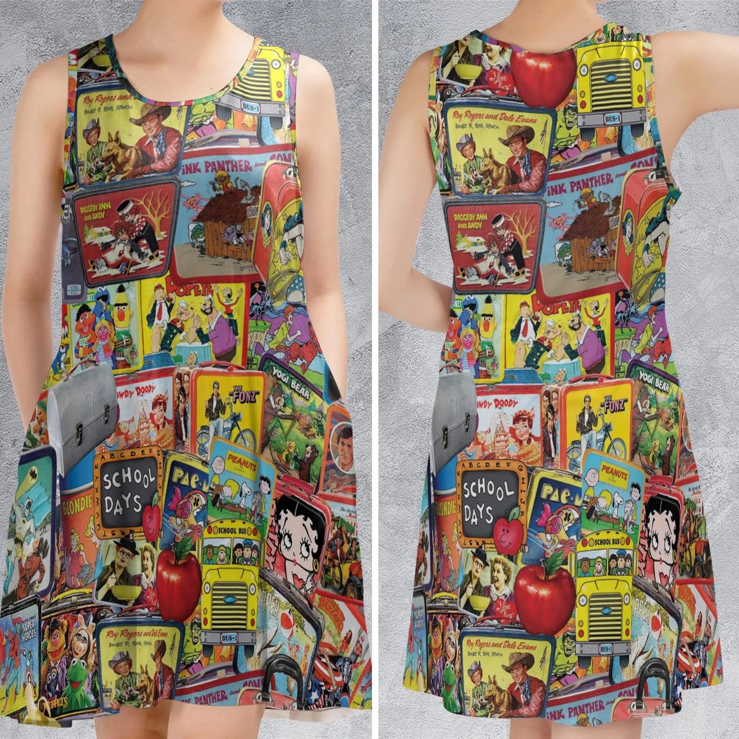 Casual Sleeveless Dress - 9TJHUCTJ