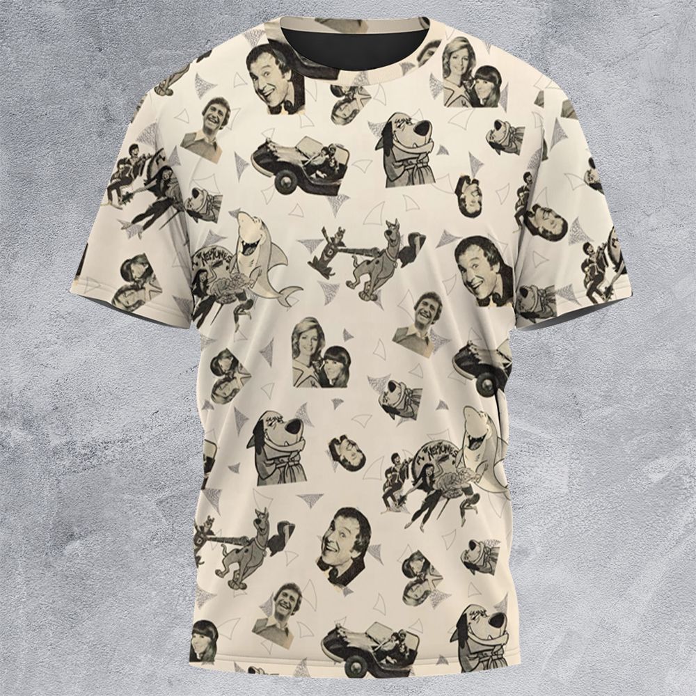 All-Over Print Unisex T-Shirt - WQWSMBLA -  - 3