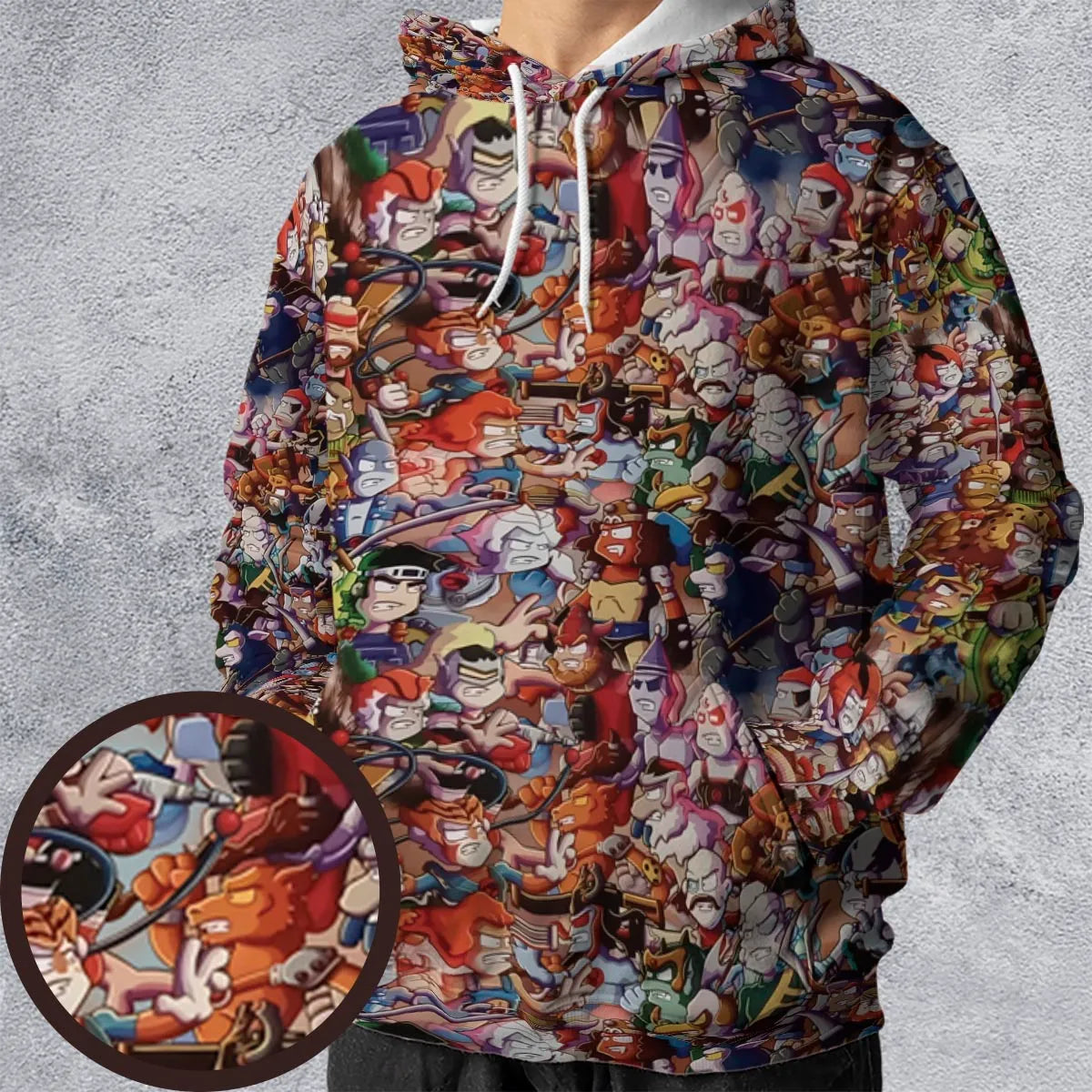 Full Print Hoodie - 4KEBTN62