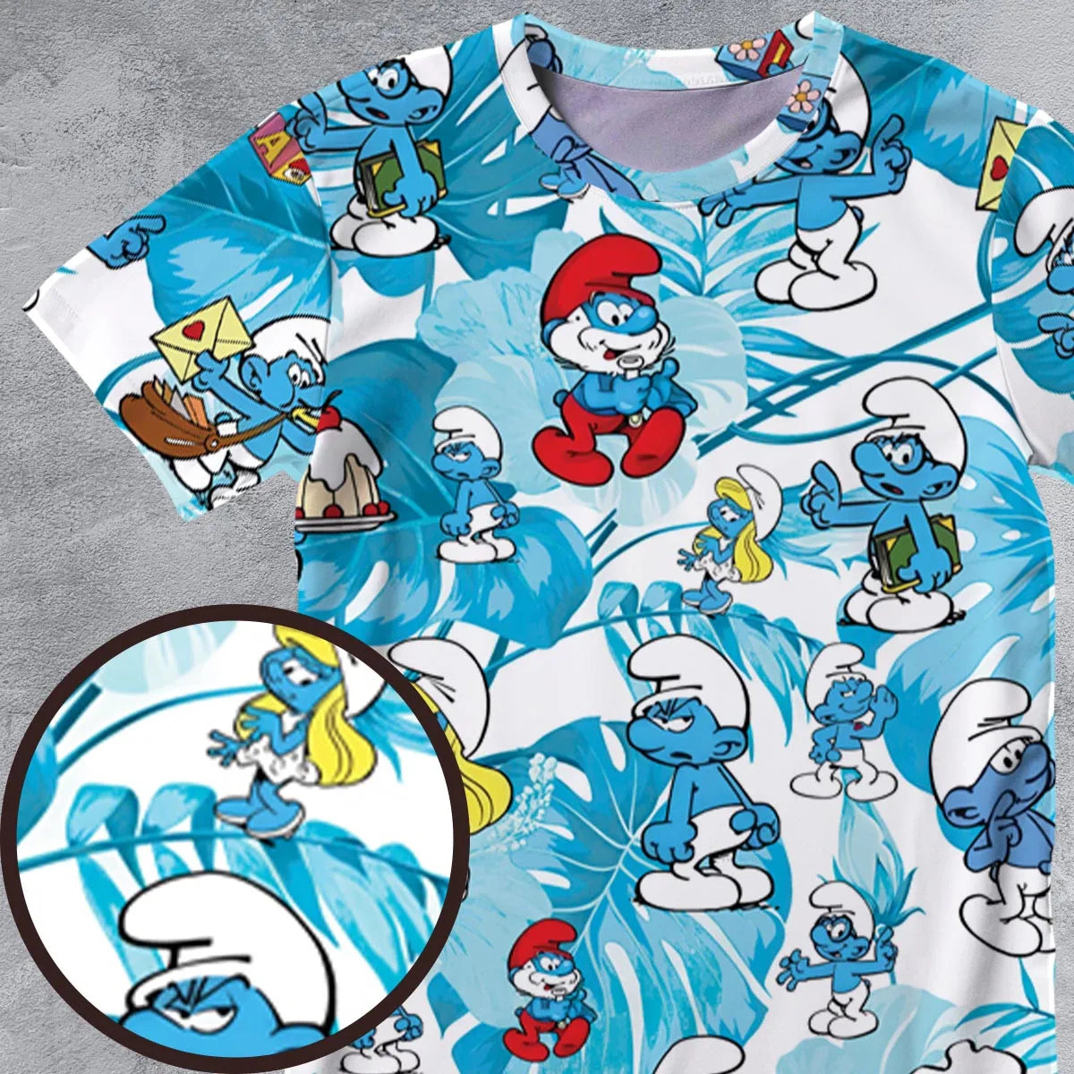 Full Print T-Shirt - 7E58PTRN