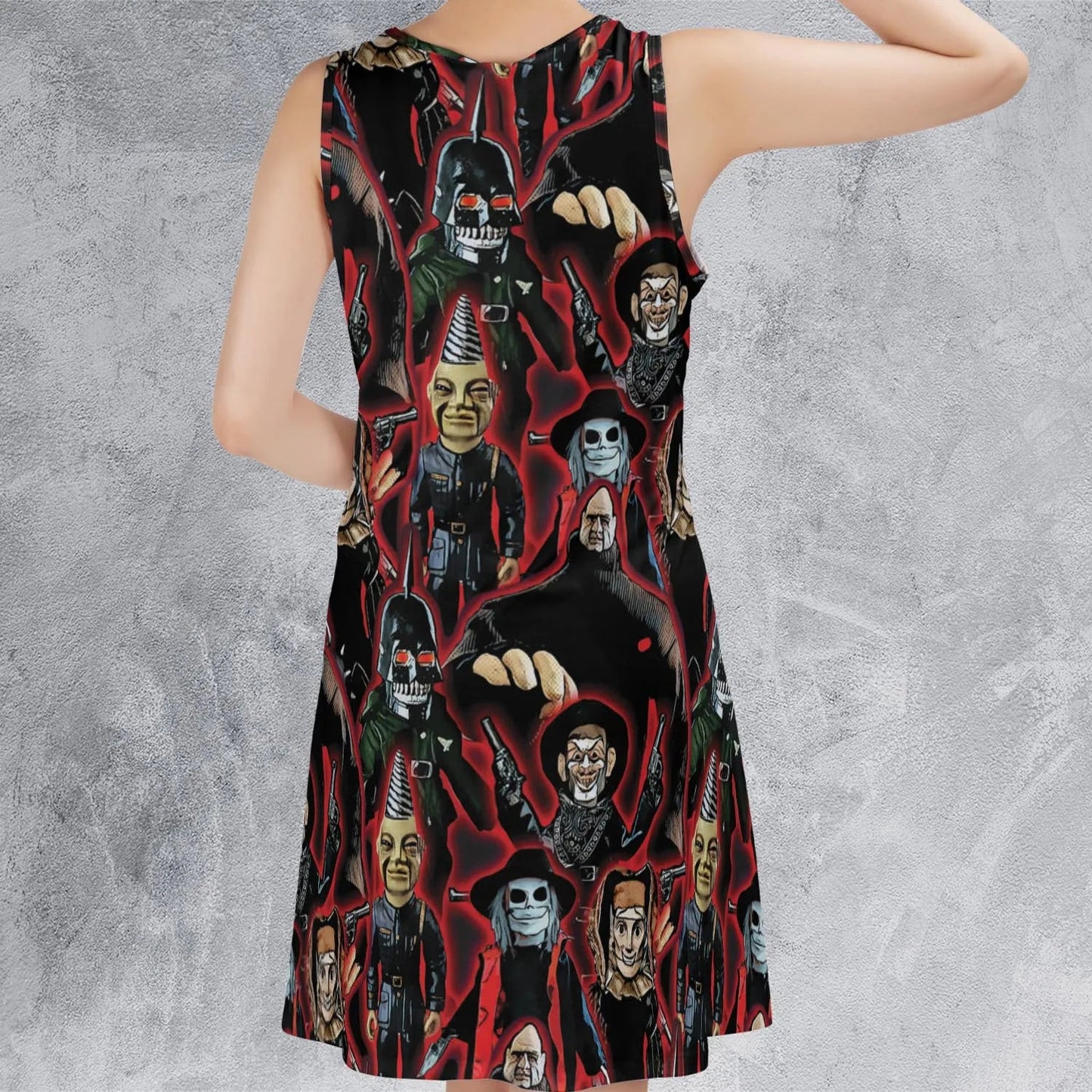 Casual Sleeveless Dress - XHNTNJ5F