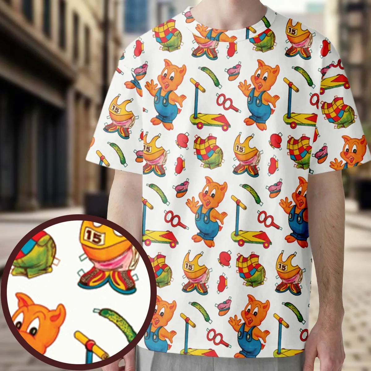 Full Print T-Shirt - Q7QY22AE