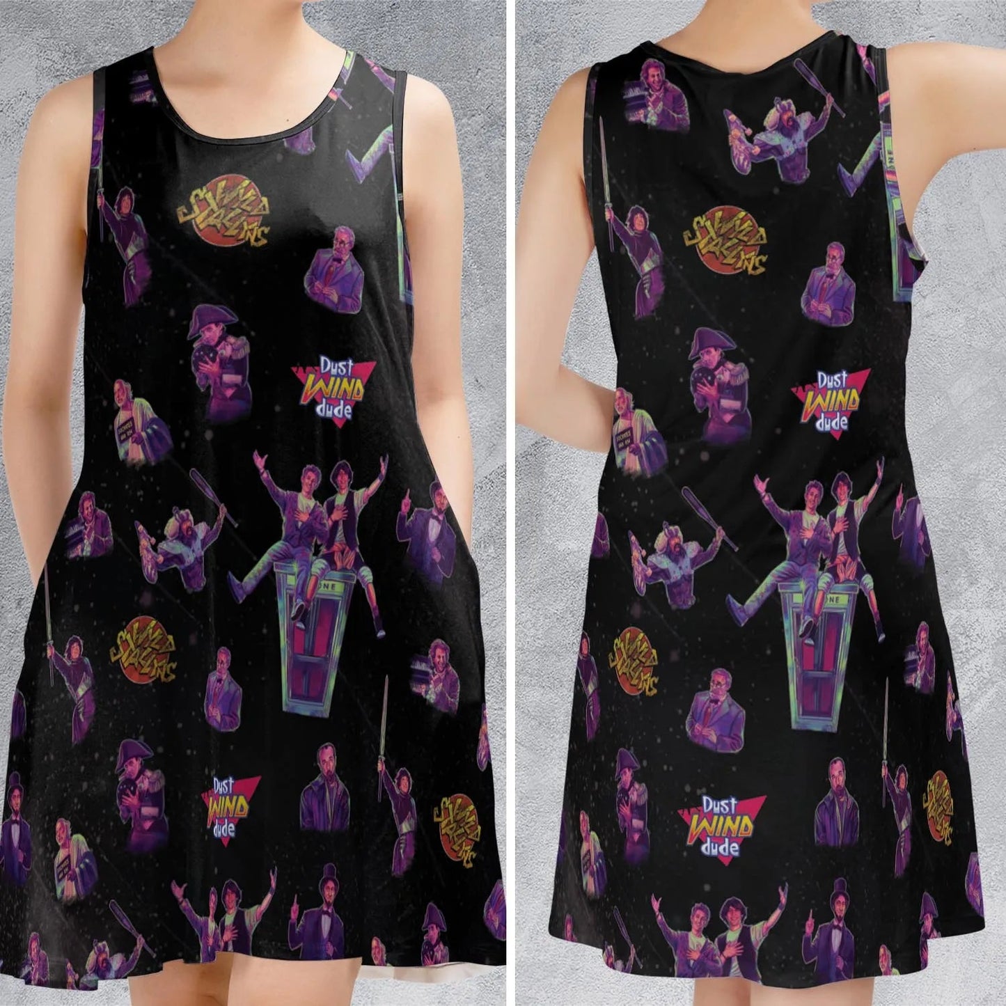 Casual Sleeveless Dress - 9GPR6E5C