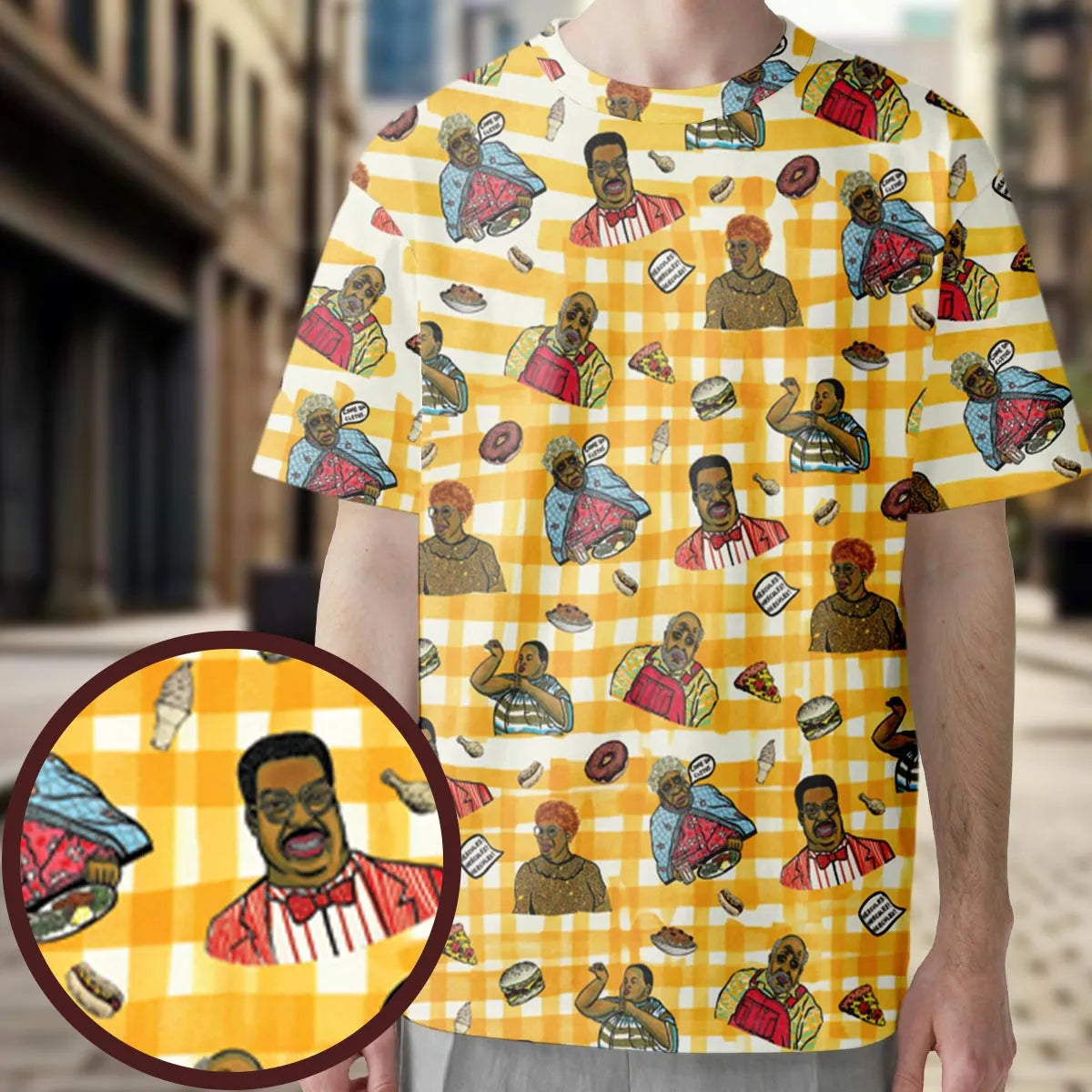 Full Print T-Shirt - 7B9R6BF4