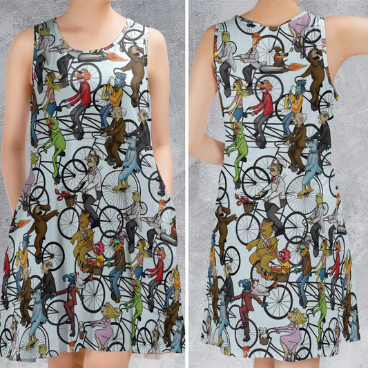 Casual Sleeveless Dress - BBPMHJYT