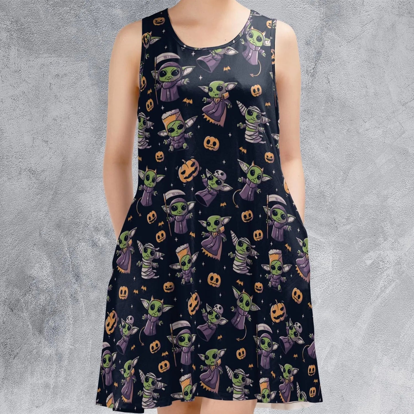 Casual Sleeveless Dress - G631BCEY