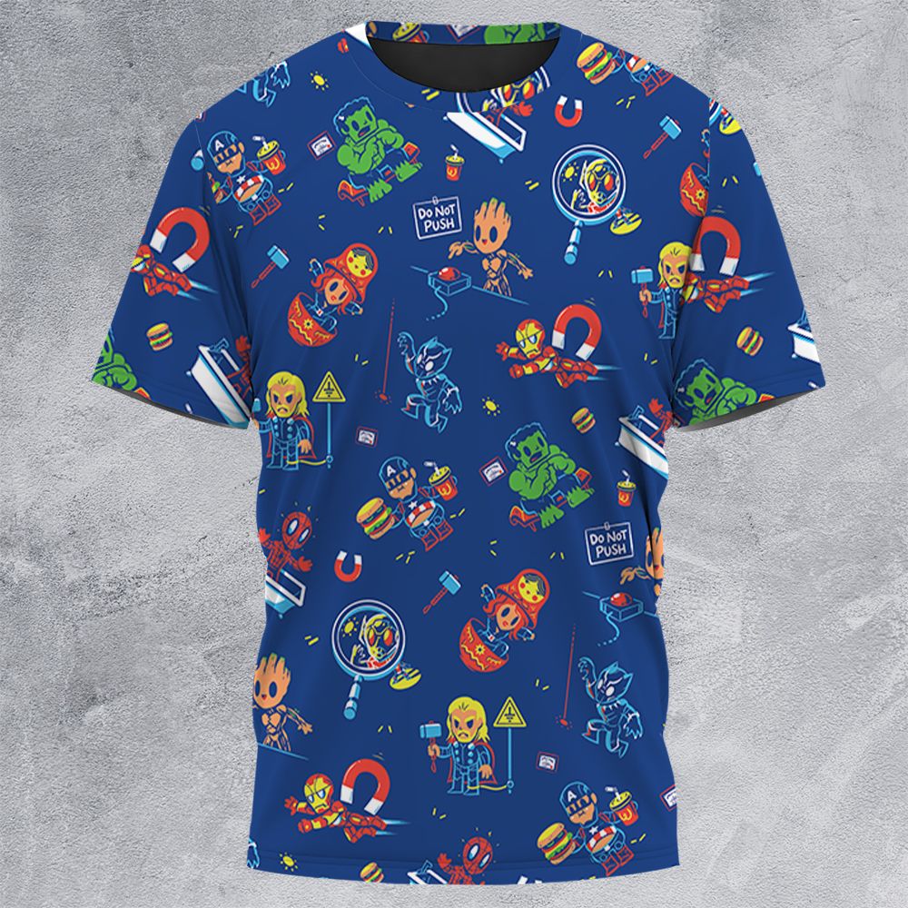 All-Over Print Unisex T-Shirt - LEX1R3LG -  - 3