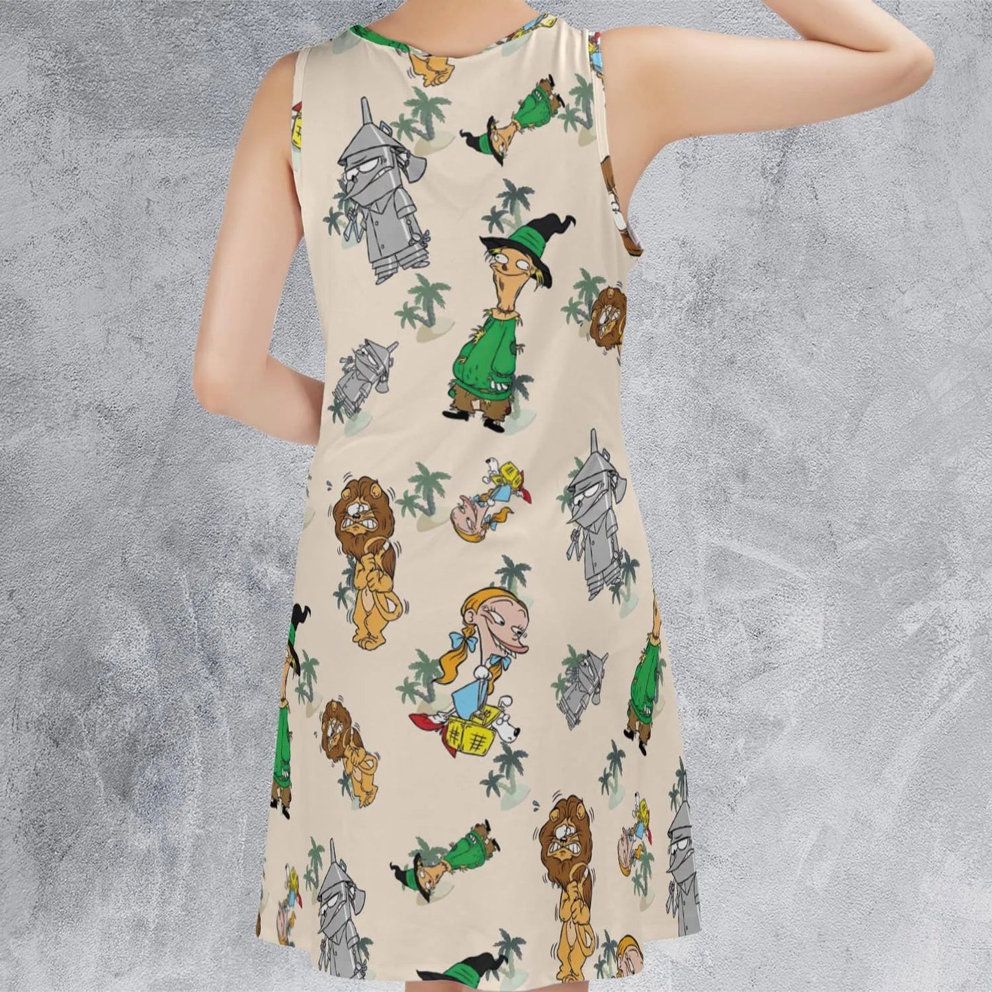 Casual Sleeveless Dress - ZL2RYUHZ