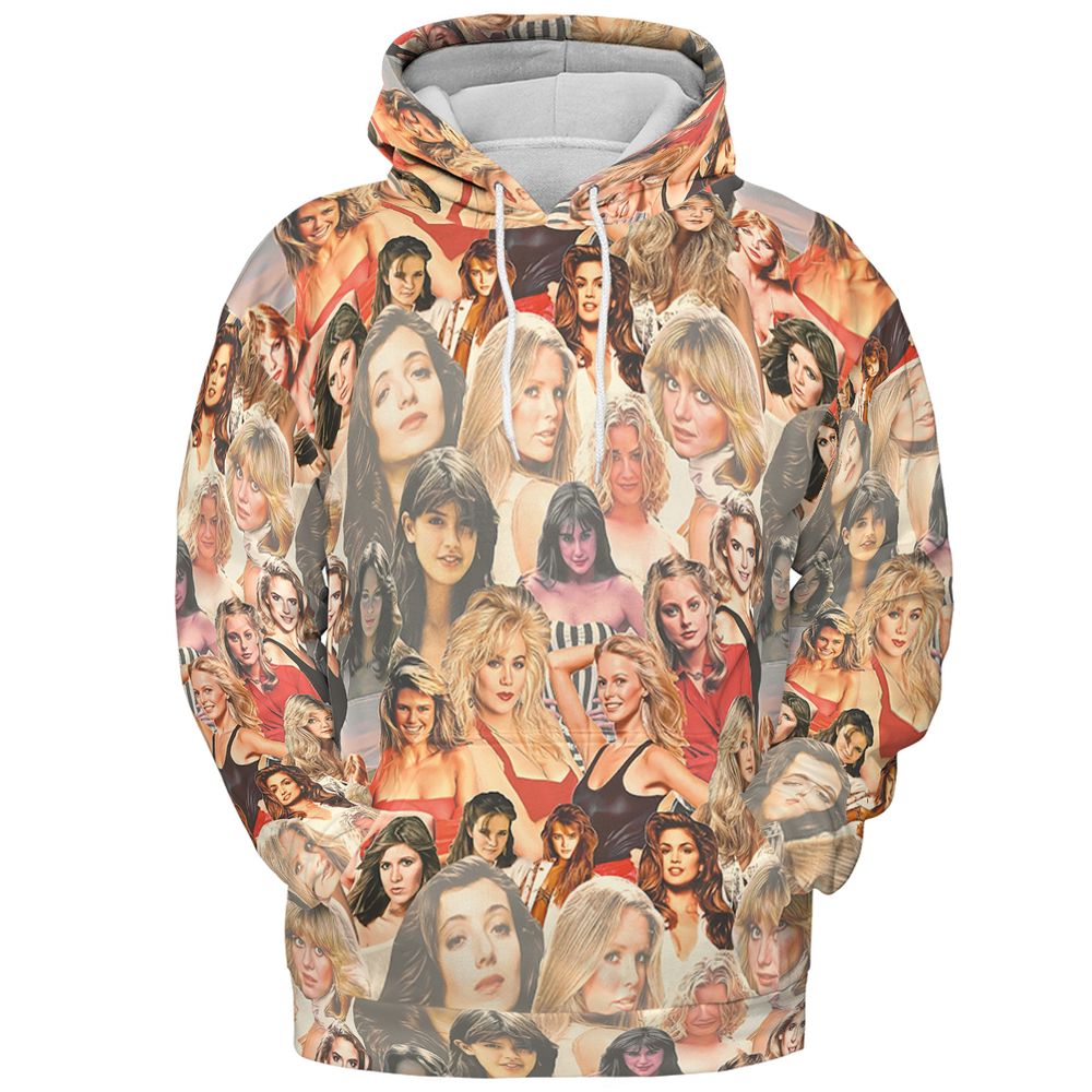 All-over Print Hoodie - XG34UHJ8 -  - 2