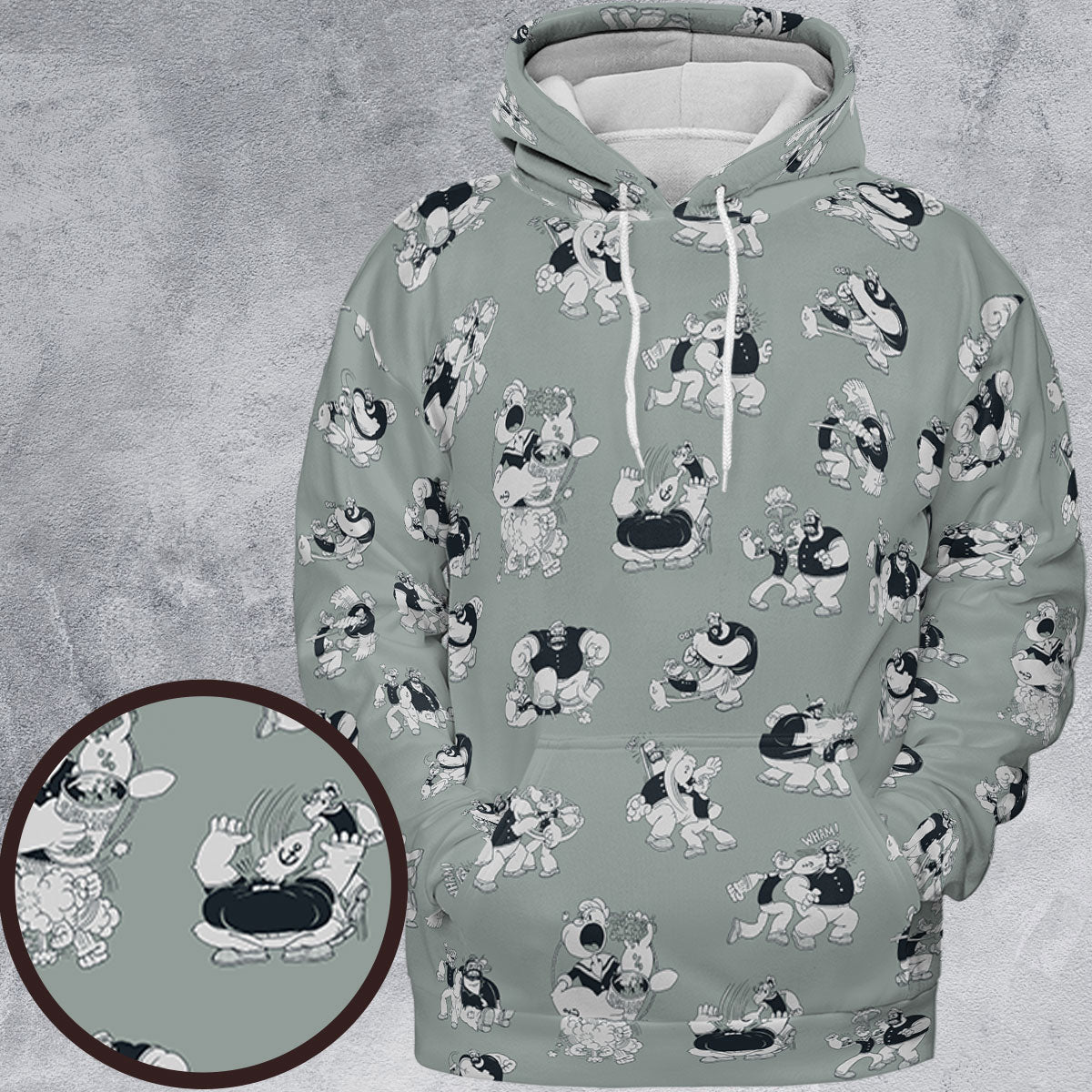 Full Print Hoodie - QNLDUVLF