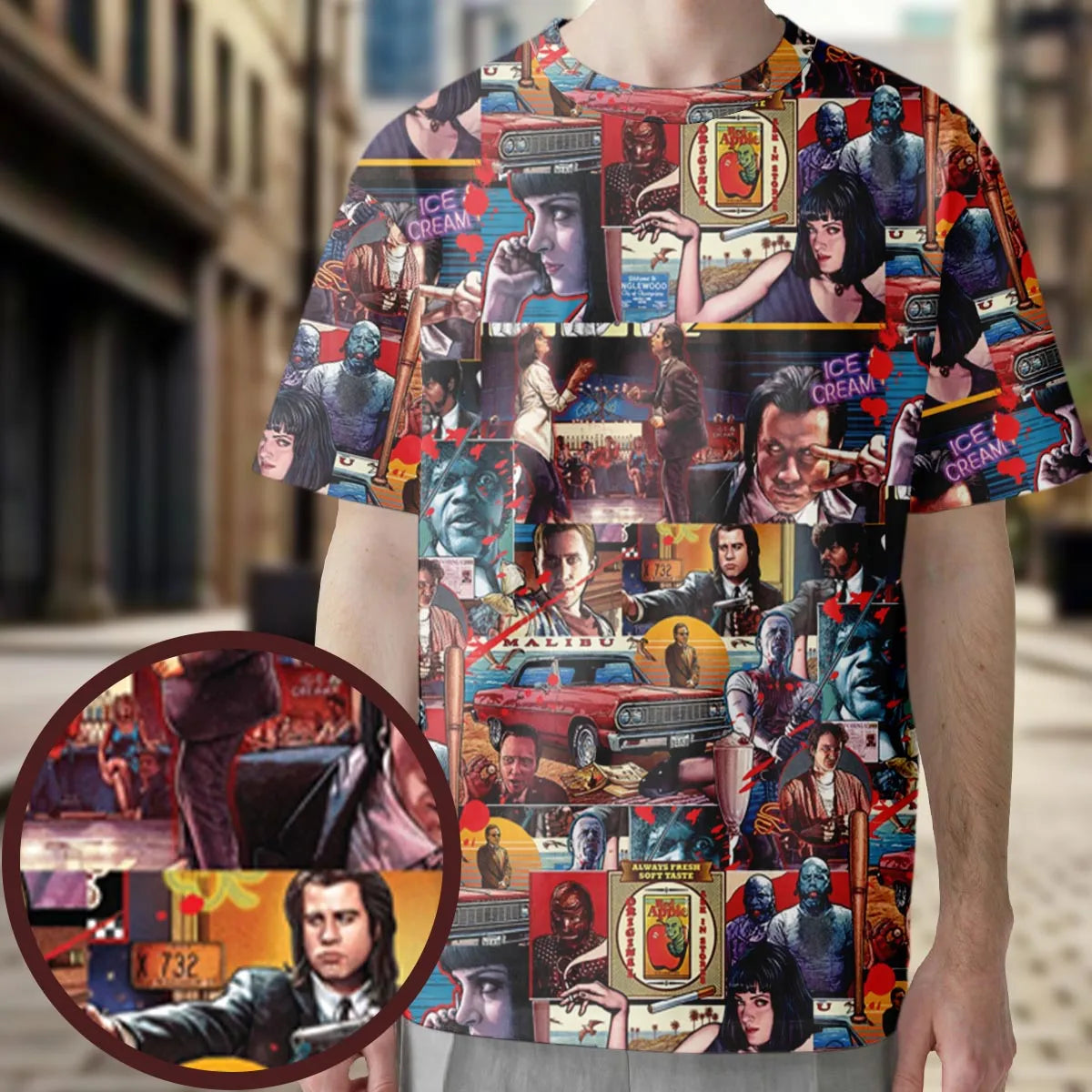 Full Print T-Shirt - WQHBZHMY