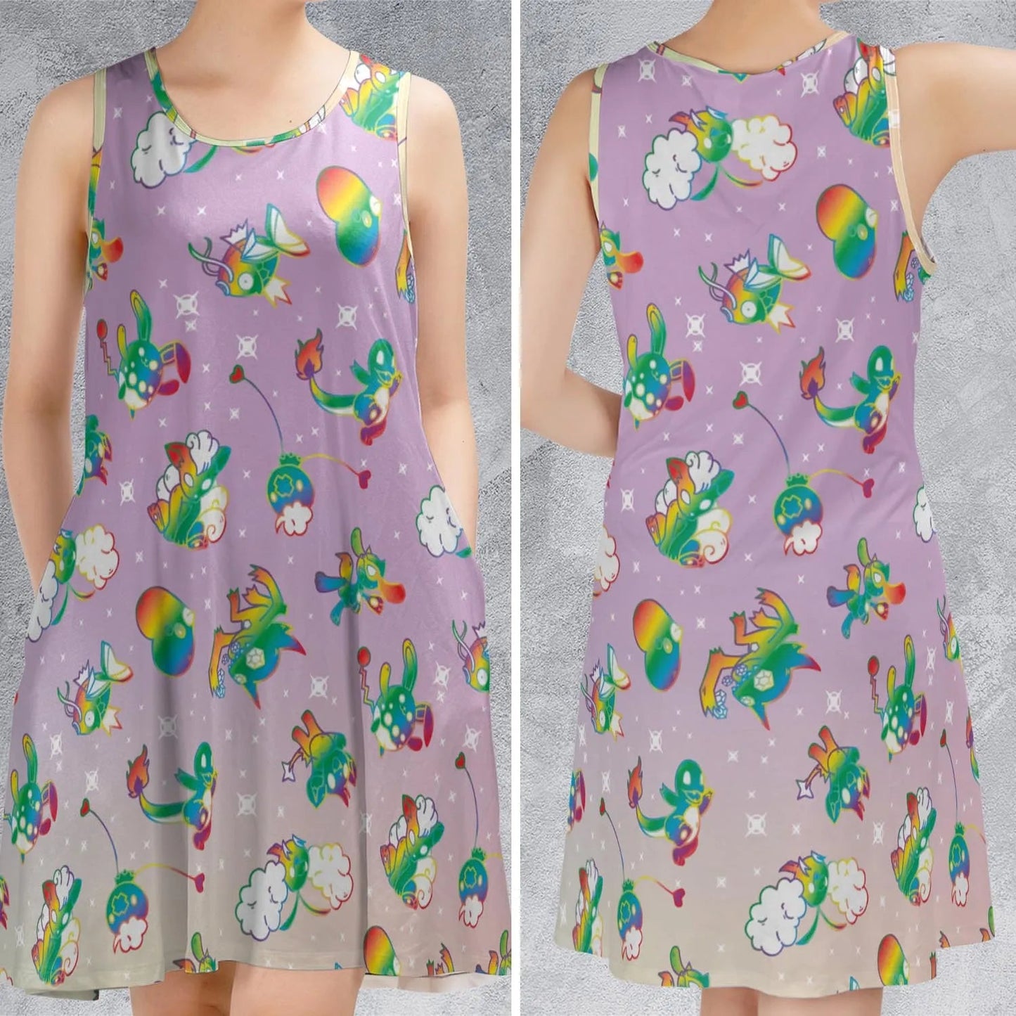 Casual Sleeveless Dress - G4A793SV
