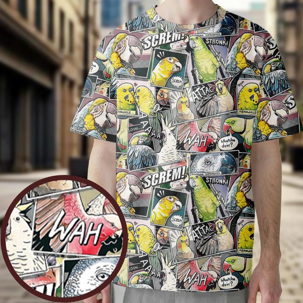Full Print T-Shirt - FQ2RCKWP