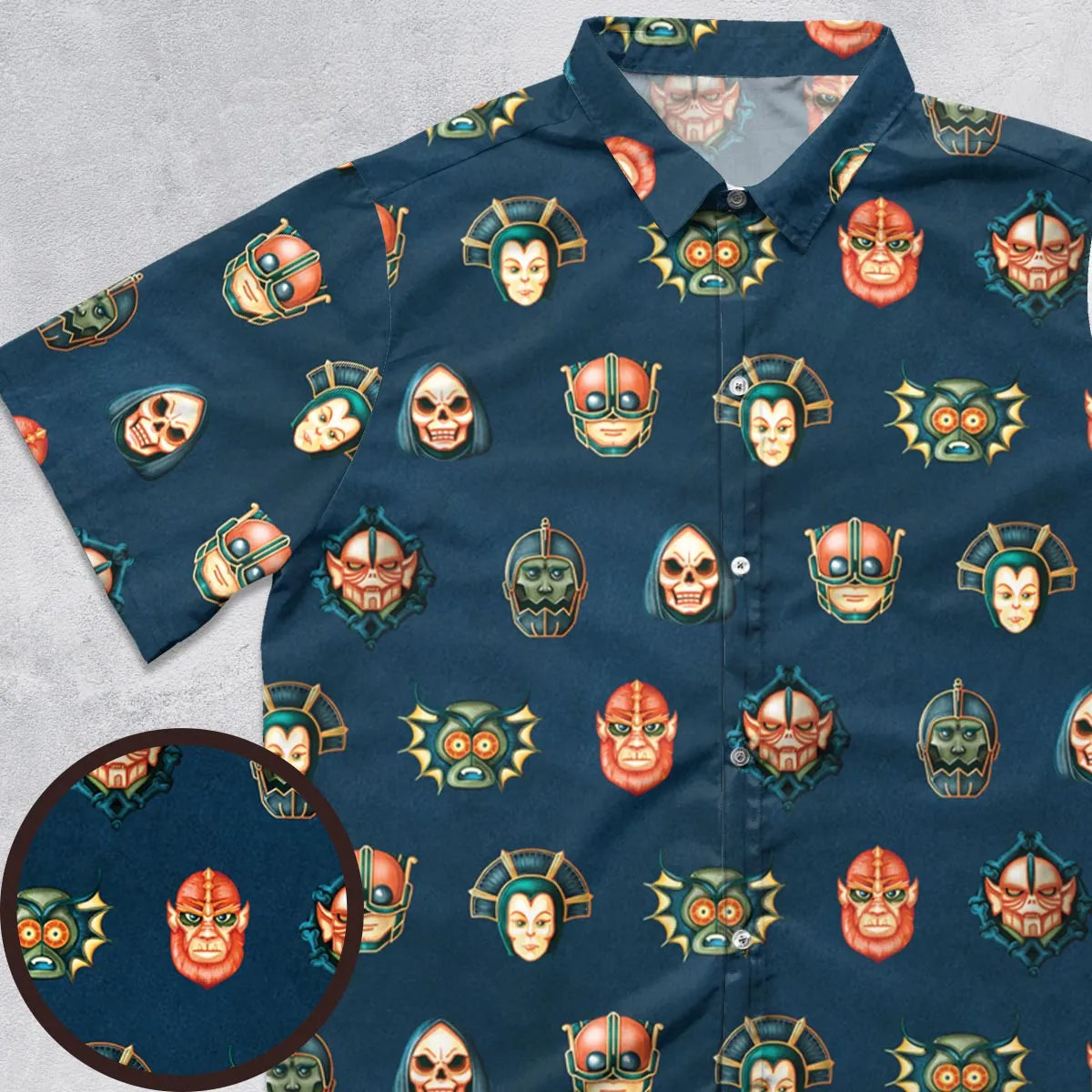 Short Sleeve Button Shirt - RMAV8TEL