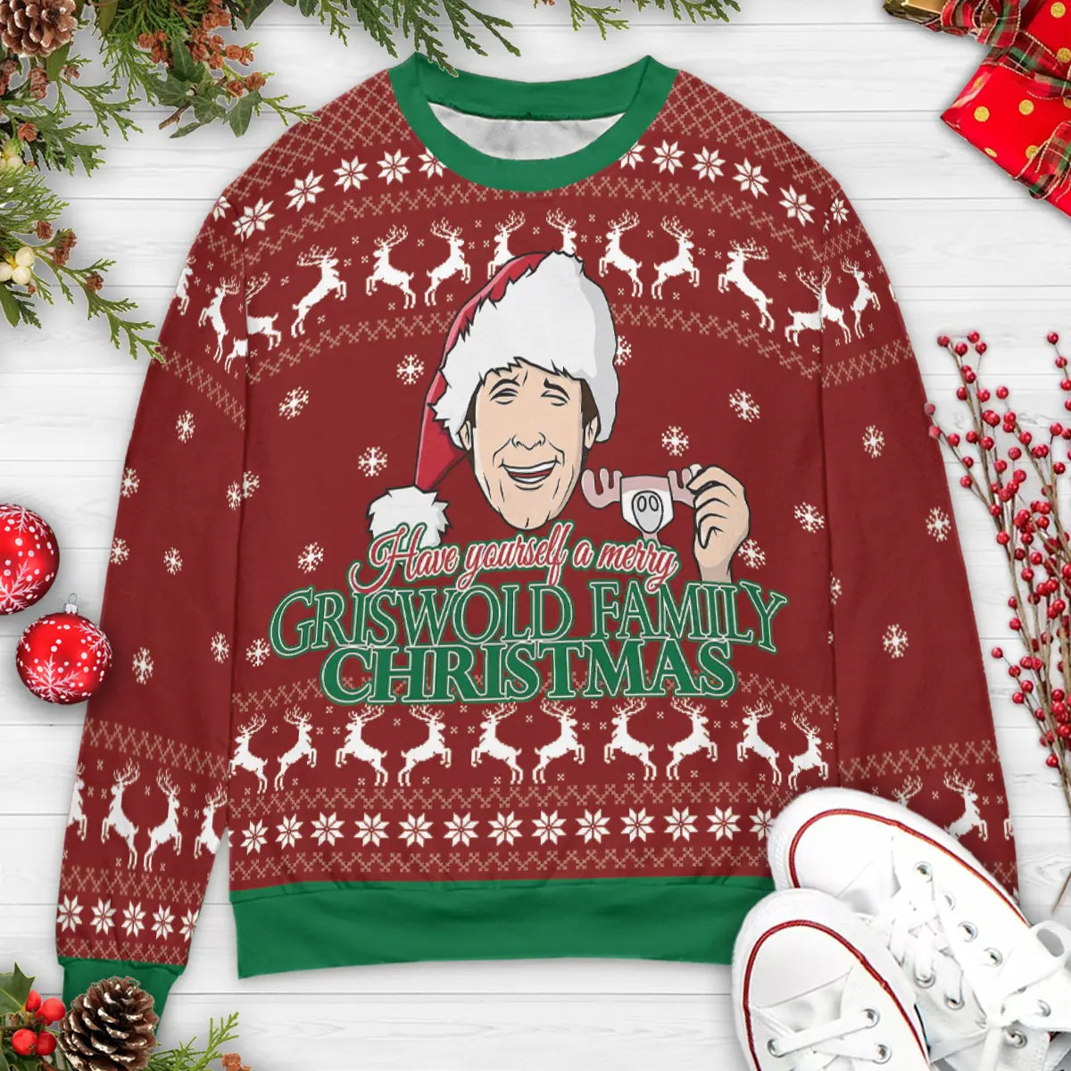Ugly Christmas Sweatshirt - TK533RFW