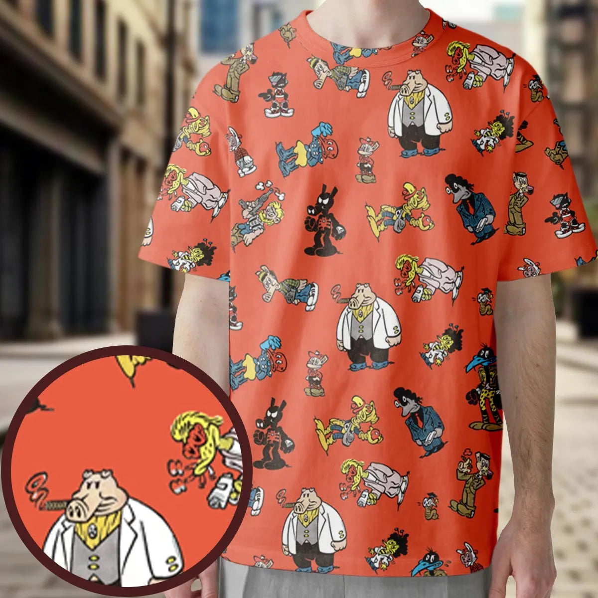 Full Print T-Shirt - ZKZ3G3ZC