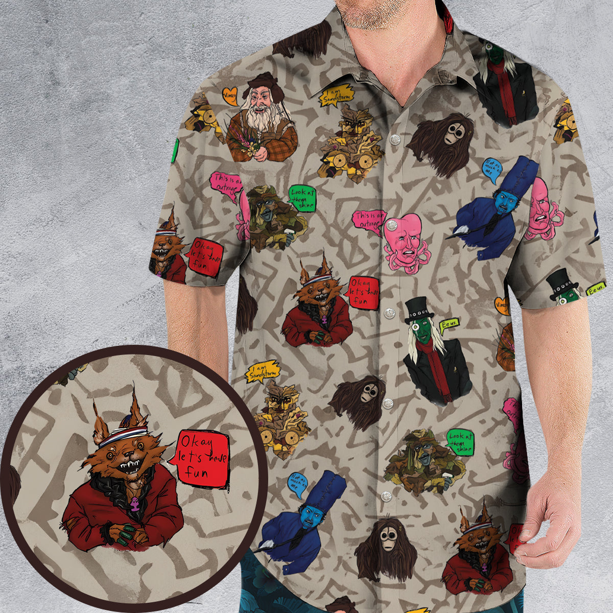 Hawaiian Shirt - P1NJHTYV