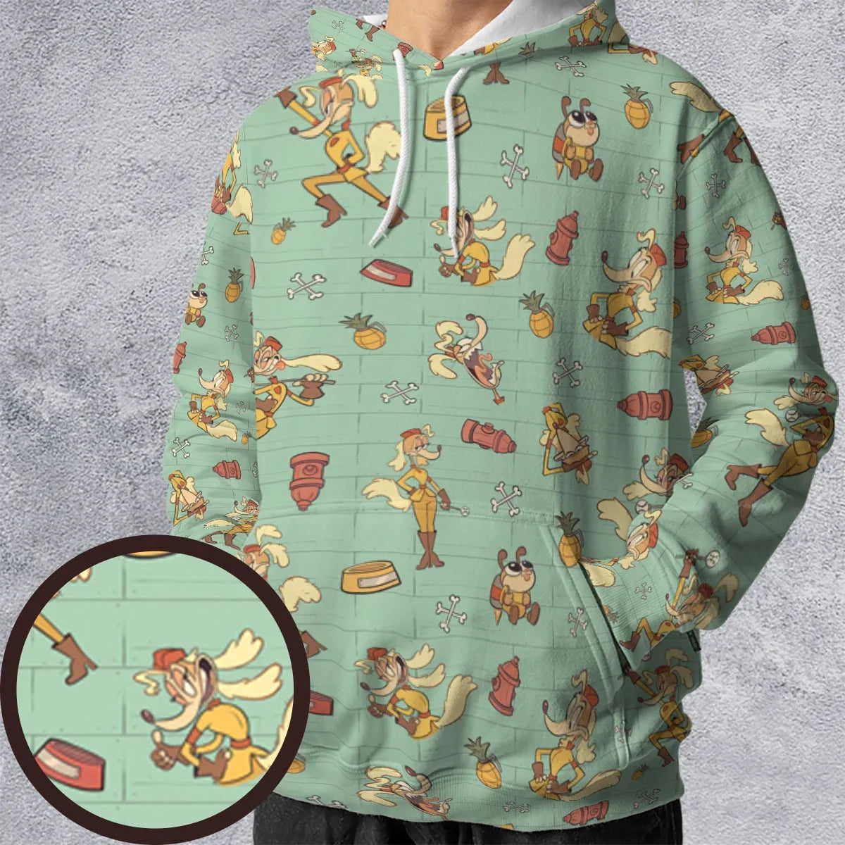 Full Print Hoodie - 6FY5ZJV5