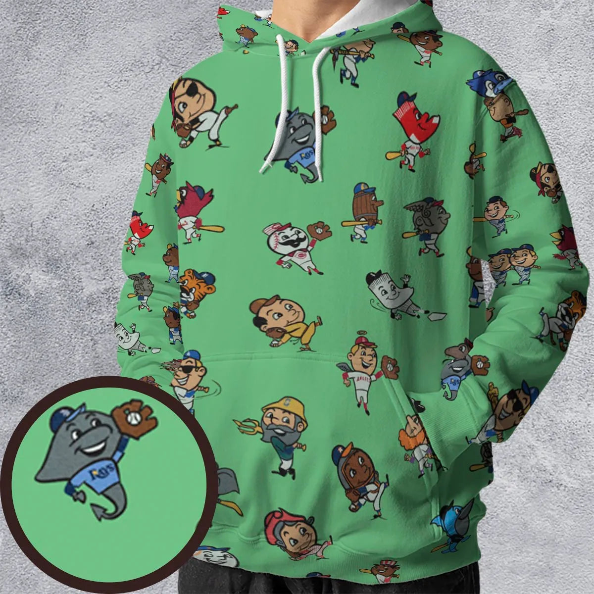 Full Print Hoodie - SK2LWZWU