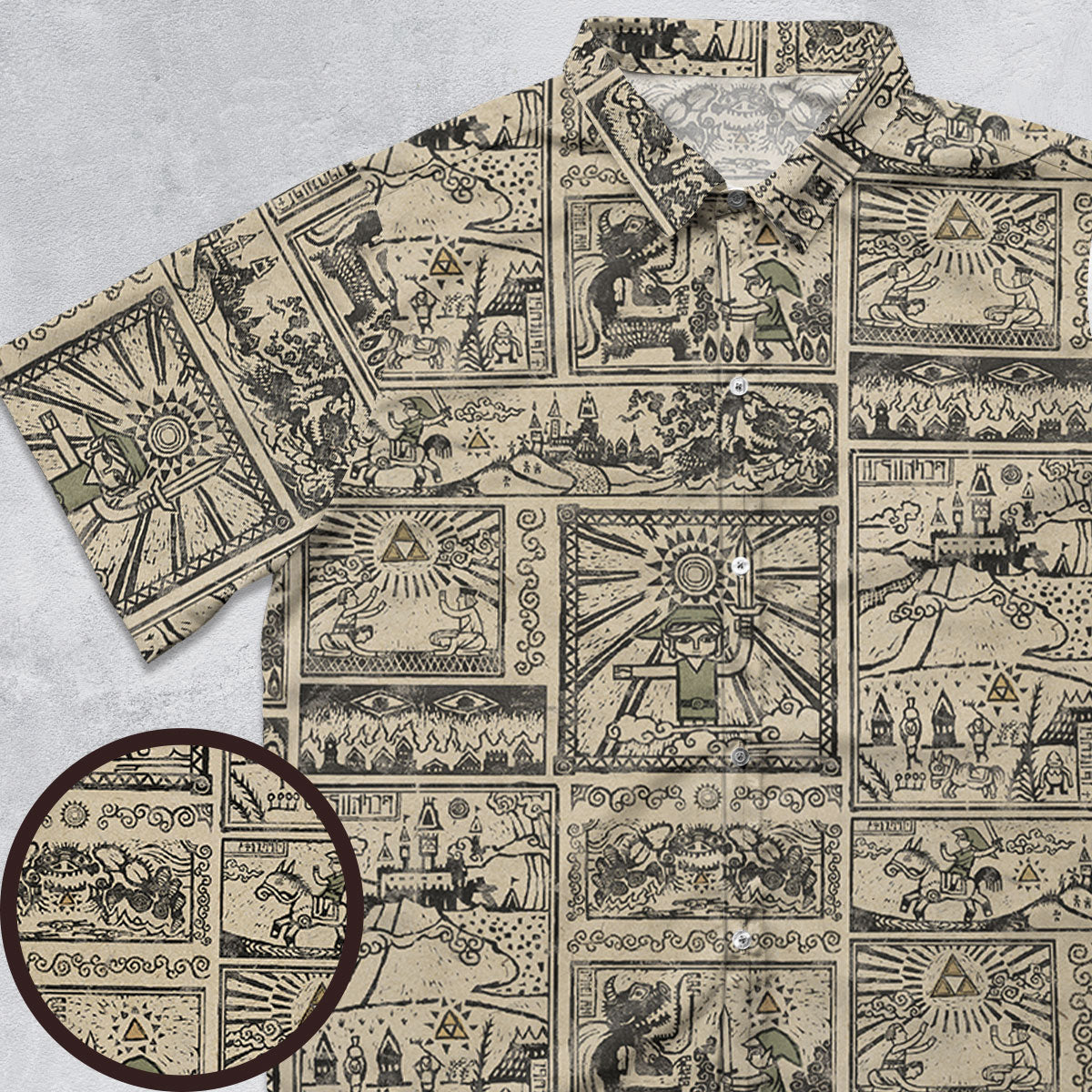 Short Sleeve Button Shirt - A673GDF7