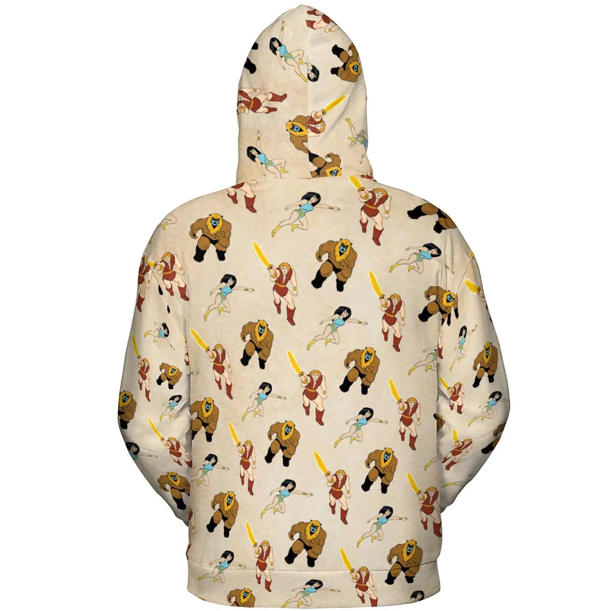 Full Print Hoodie - DEGEEQEF